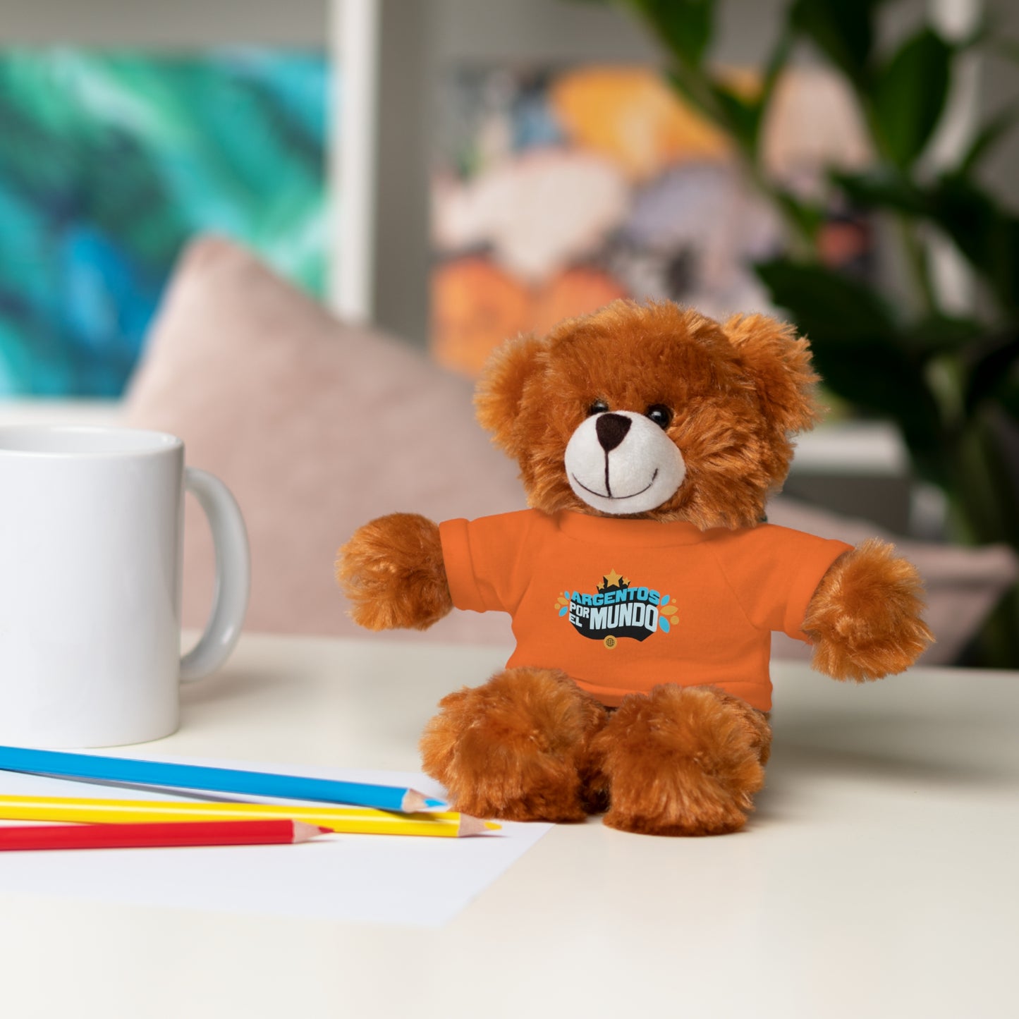 Argentos Por El Mundo Stuffed Animals with Tee