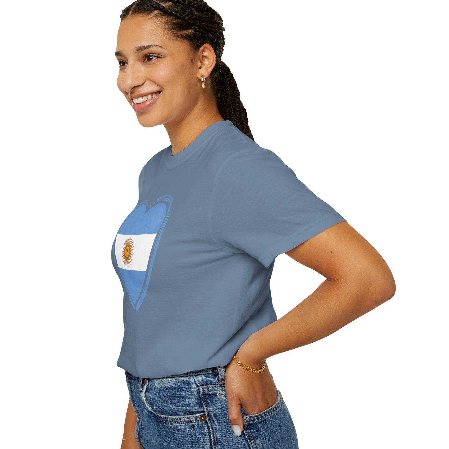 Corazon de Argentina Remera