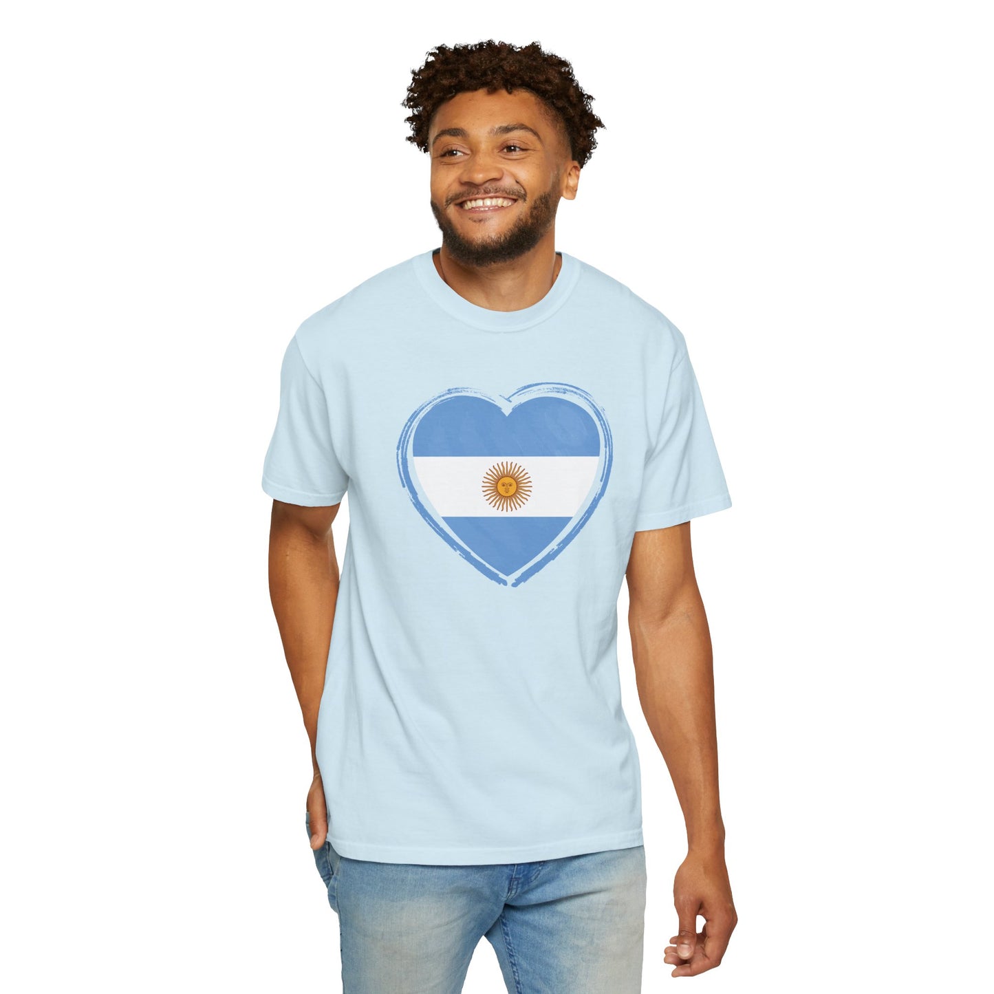 Corazon de Argentina Remera