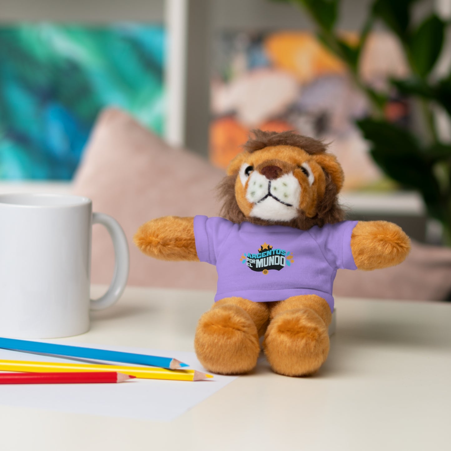Argentos Por El Mundo Stuffed Animals with Tee