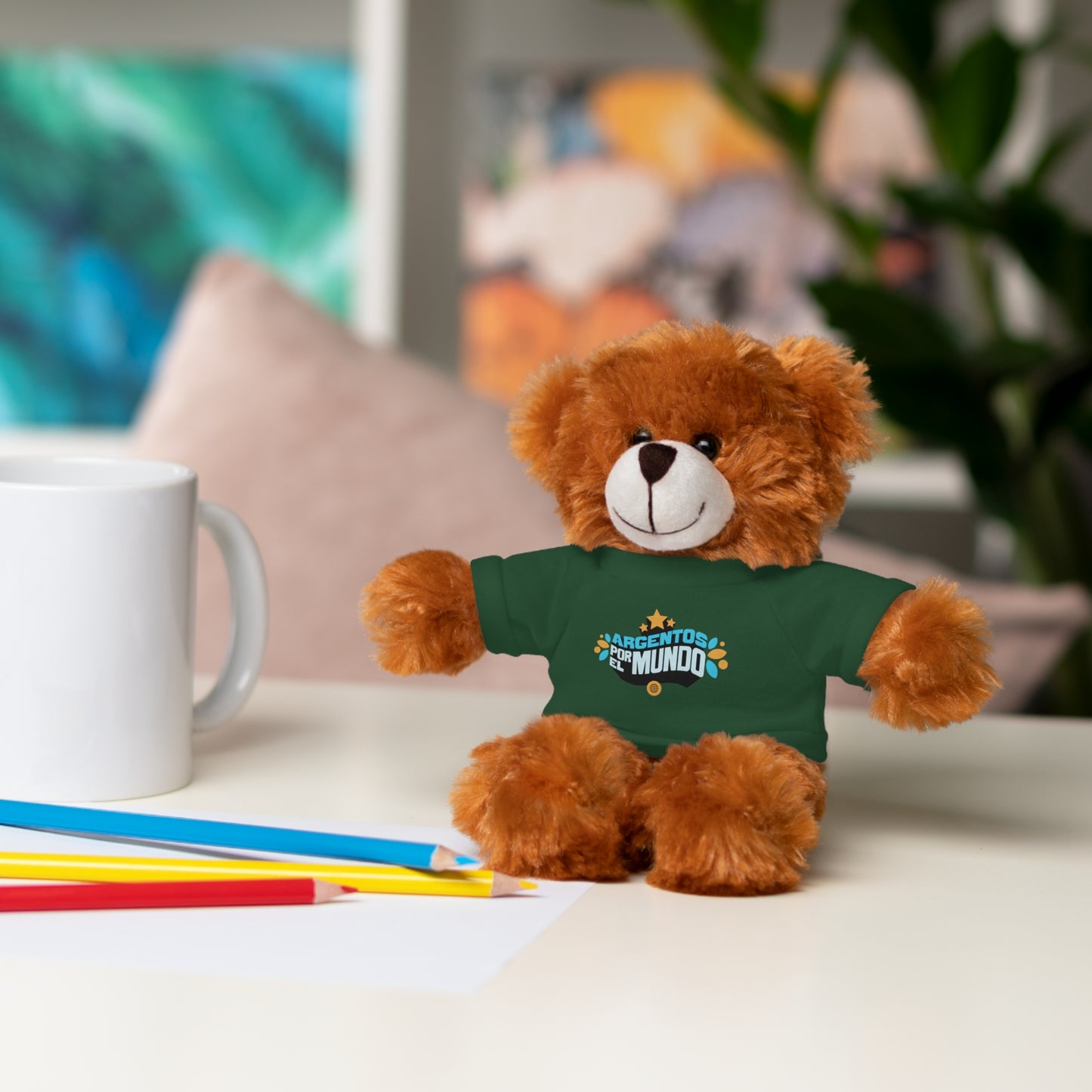 Argentos Por El Mundo Stuffed Animals with Tee
