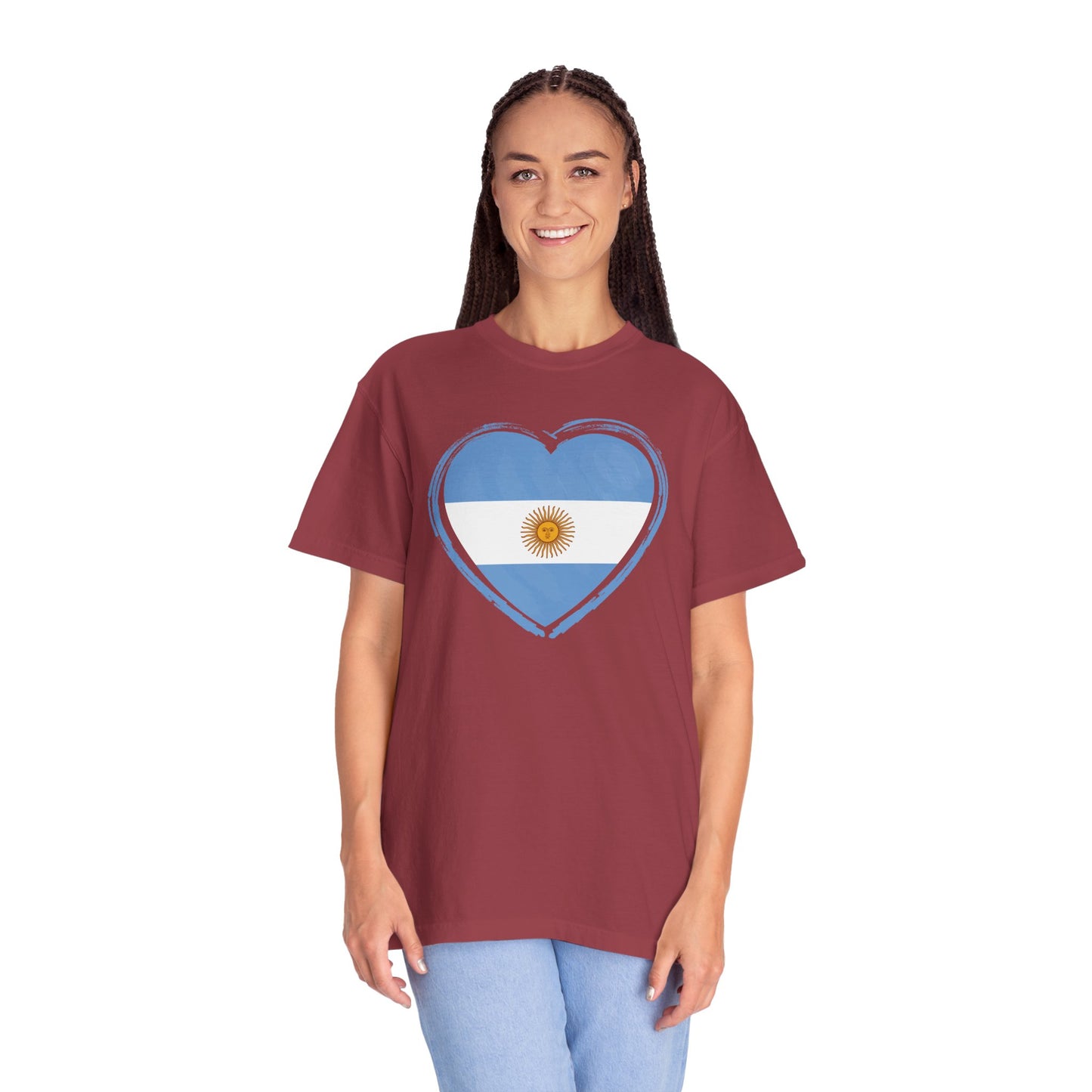 Corazon de Argentina Remera