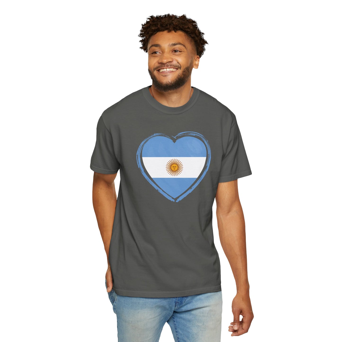 Corazon de Argentina Remera