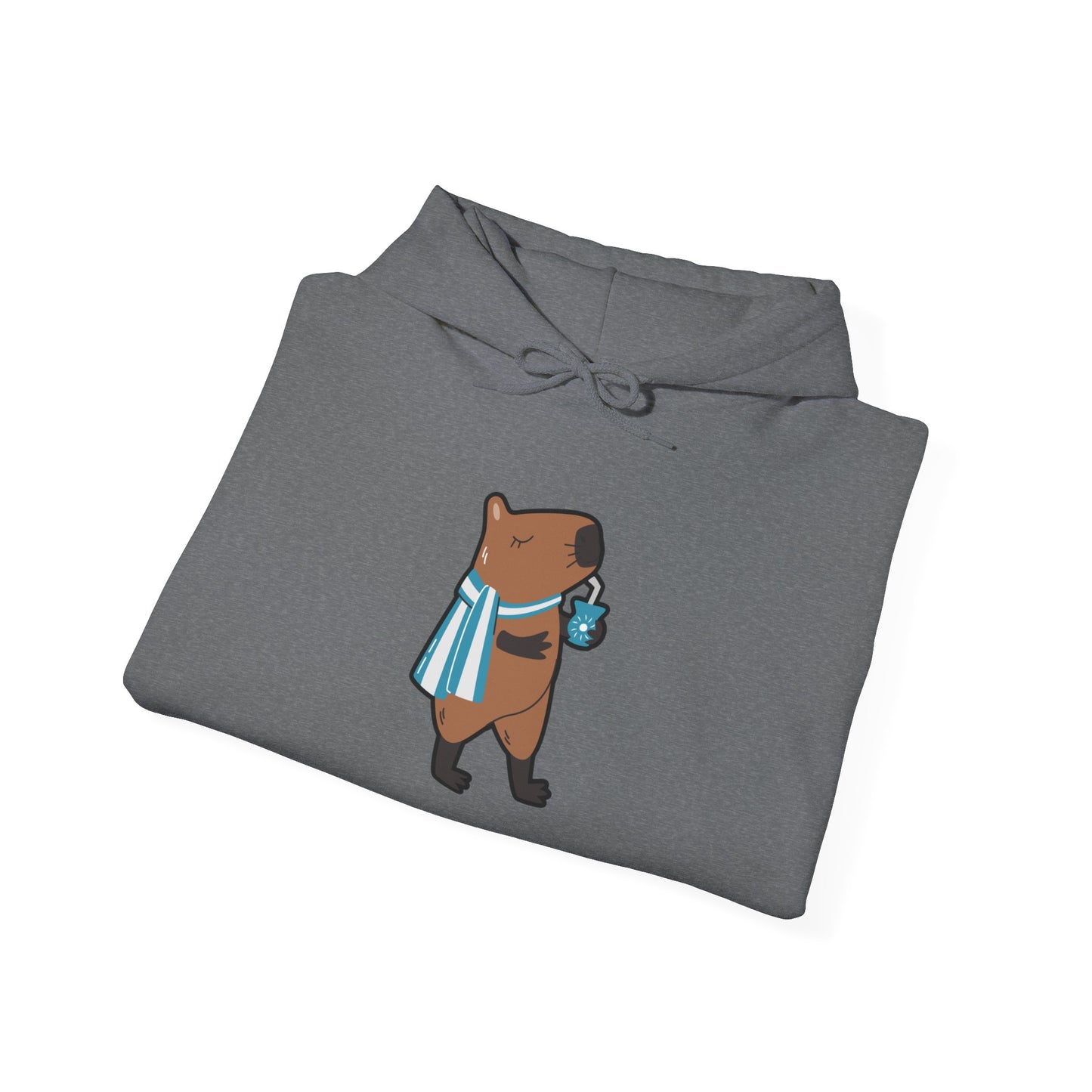 Capibara Tomando Mate Argentina Hoodie