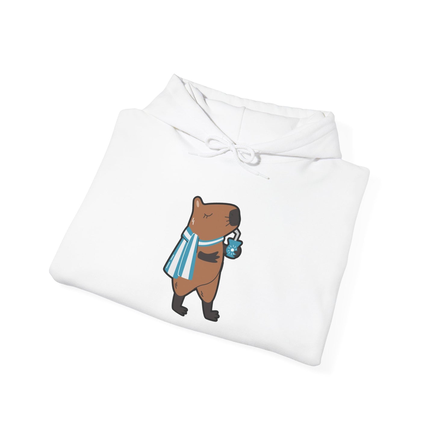 Capibara Tomando Mate Argentina Hoodie