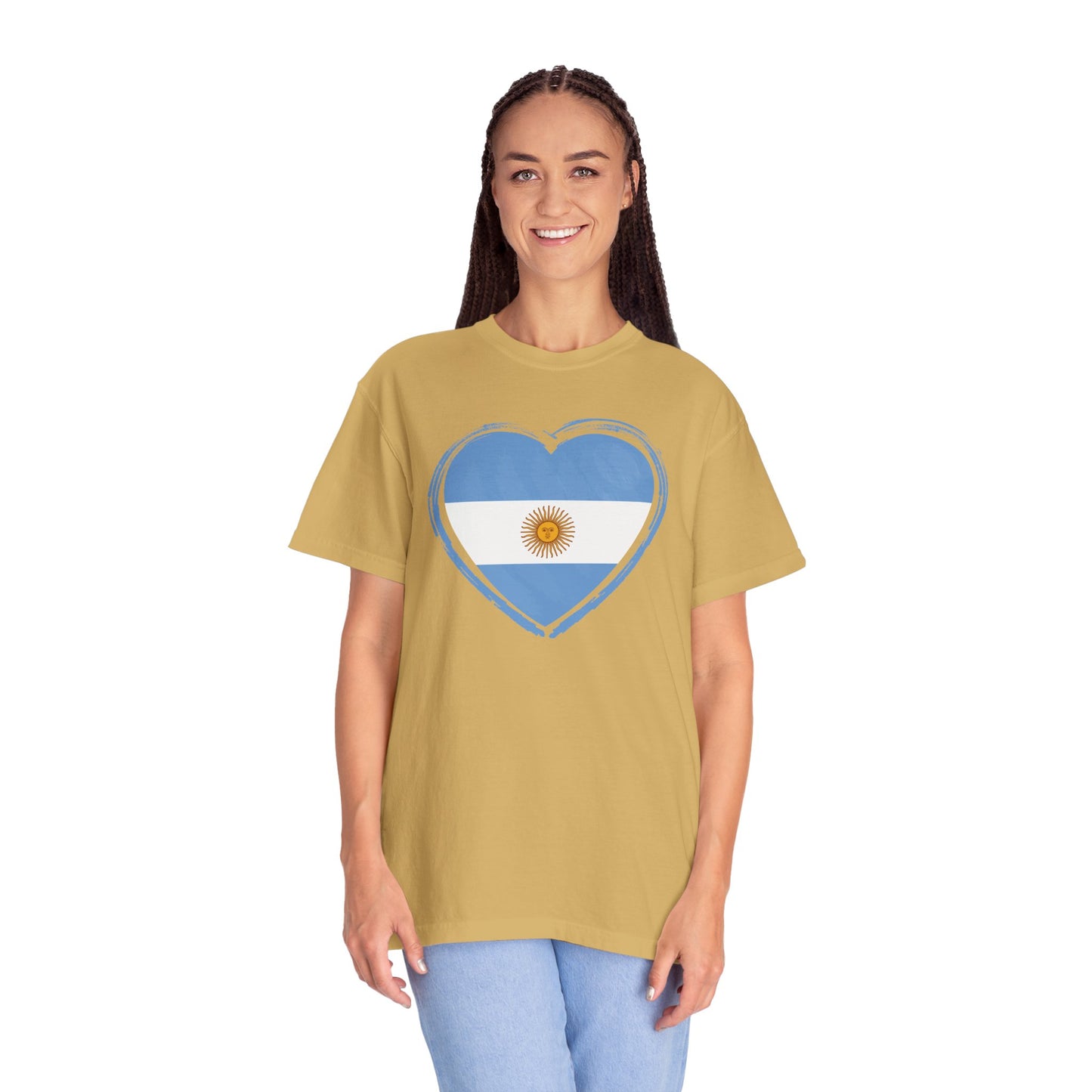 Corazon de Argentina Remera