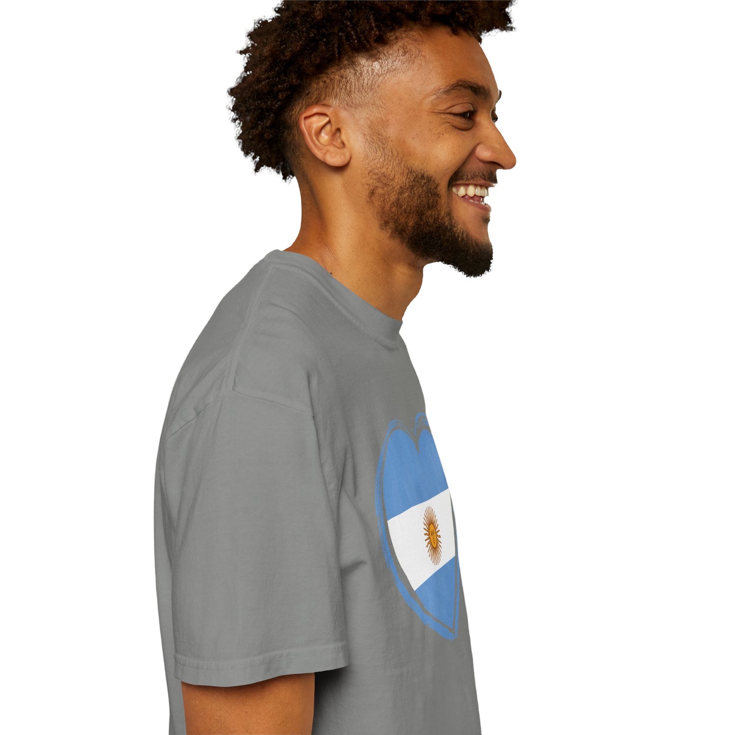 Corazon de Argentina Remera