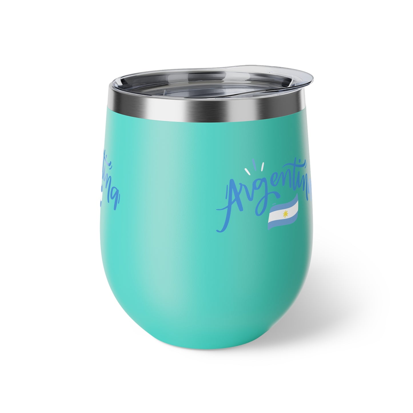 Argentina Bandera Copper Vacuum Insulated Cup, 12oz