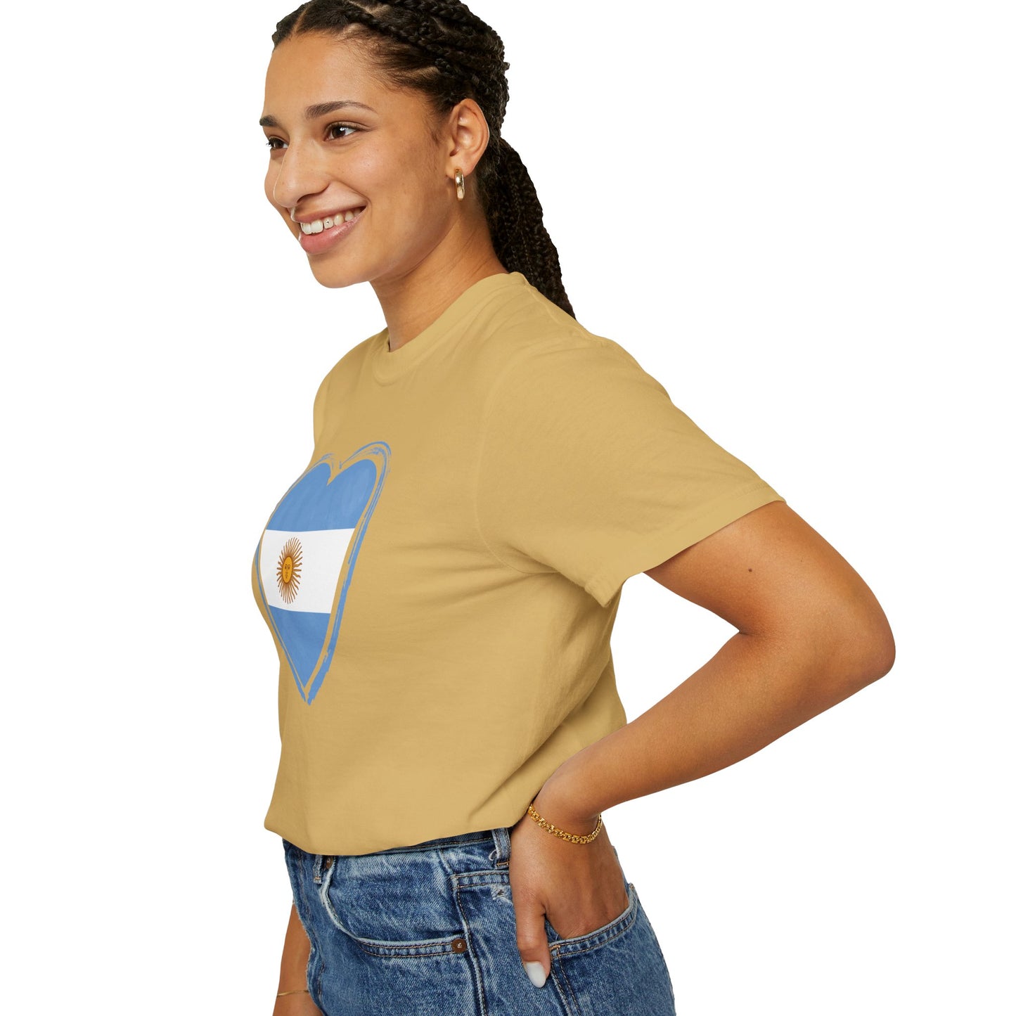 Corazon de Argentina Remera