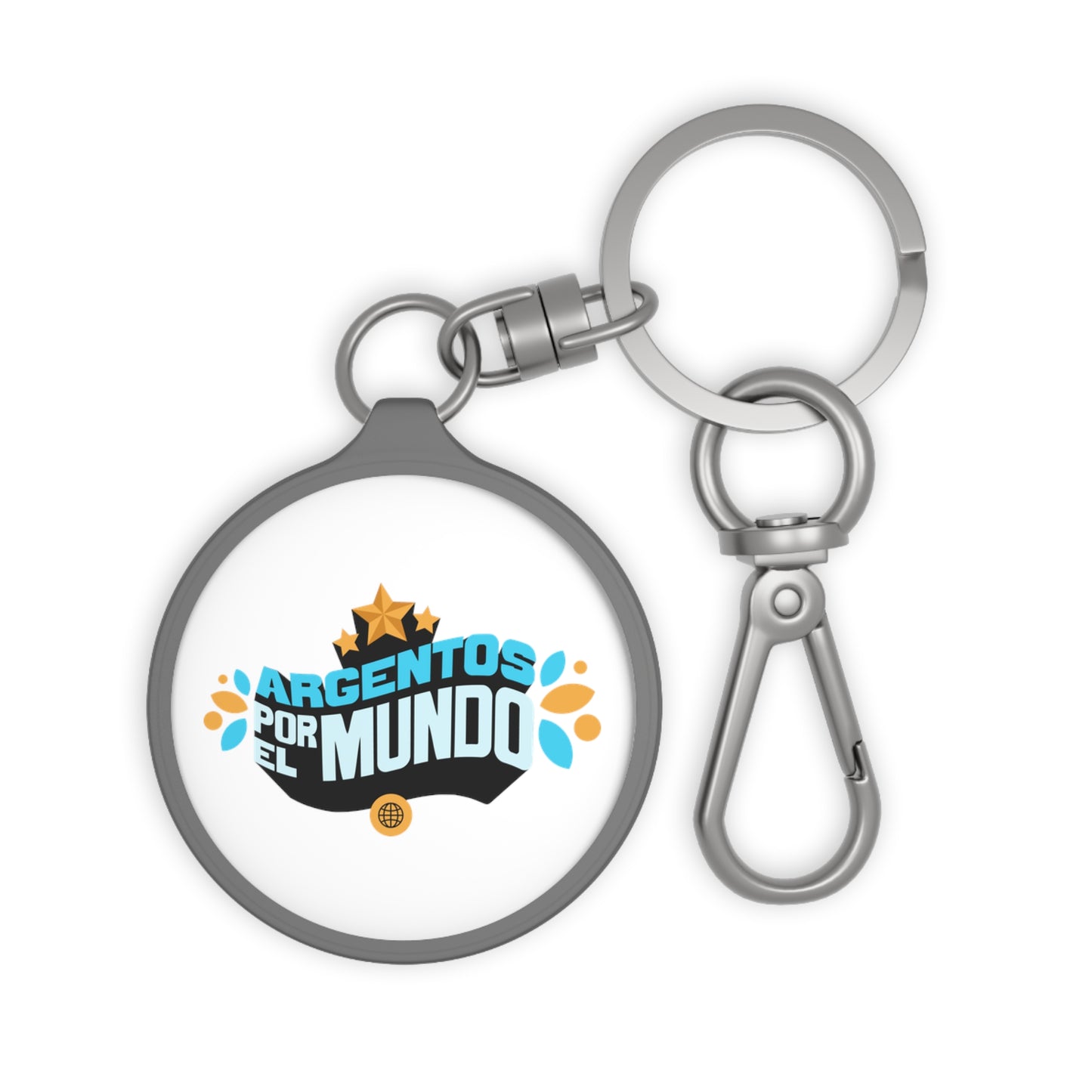 Argentos Por El Mundo Keyring Tag