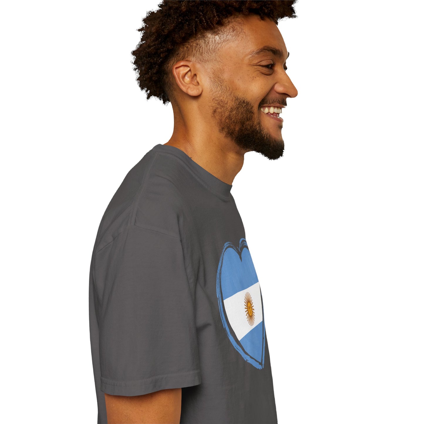 Corazon de Argentina Remera