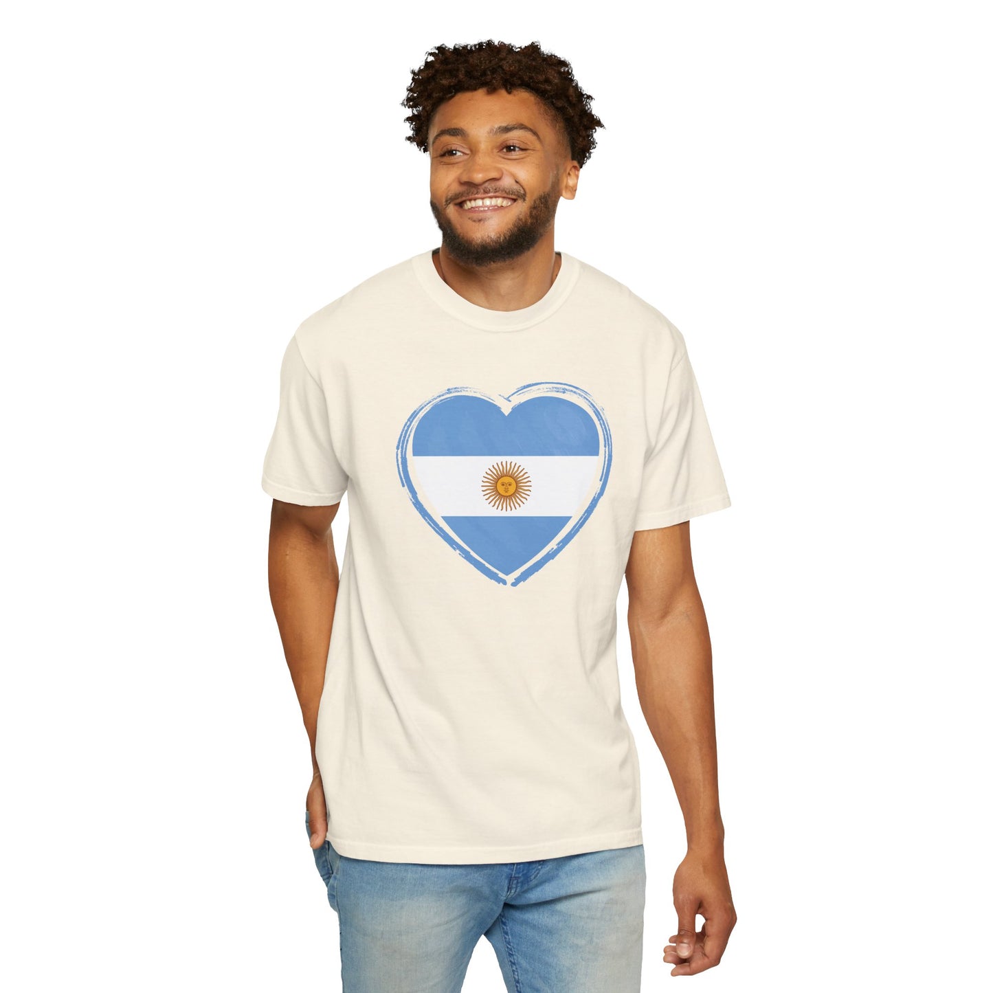 Corazon de Argentina Remera
