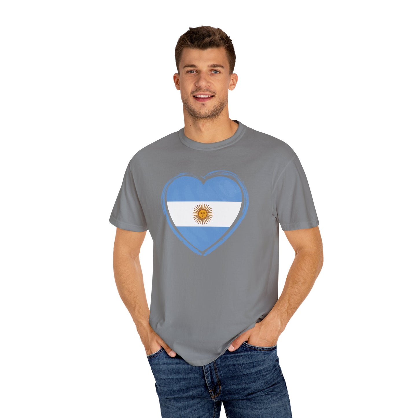 Corazon de Argentina Remera