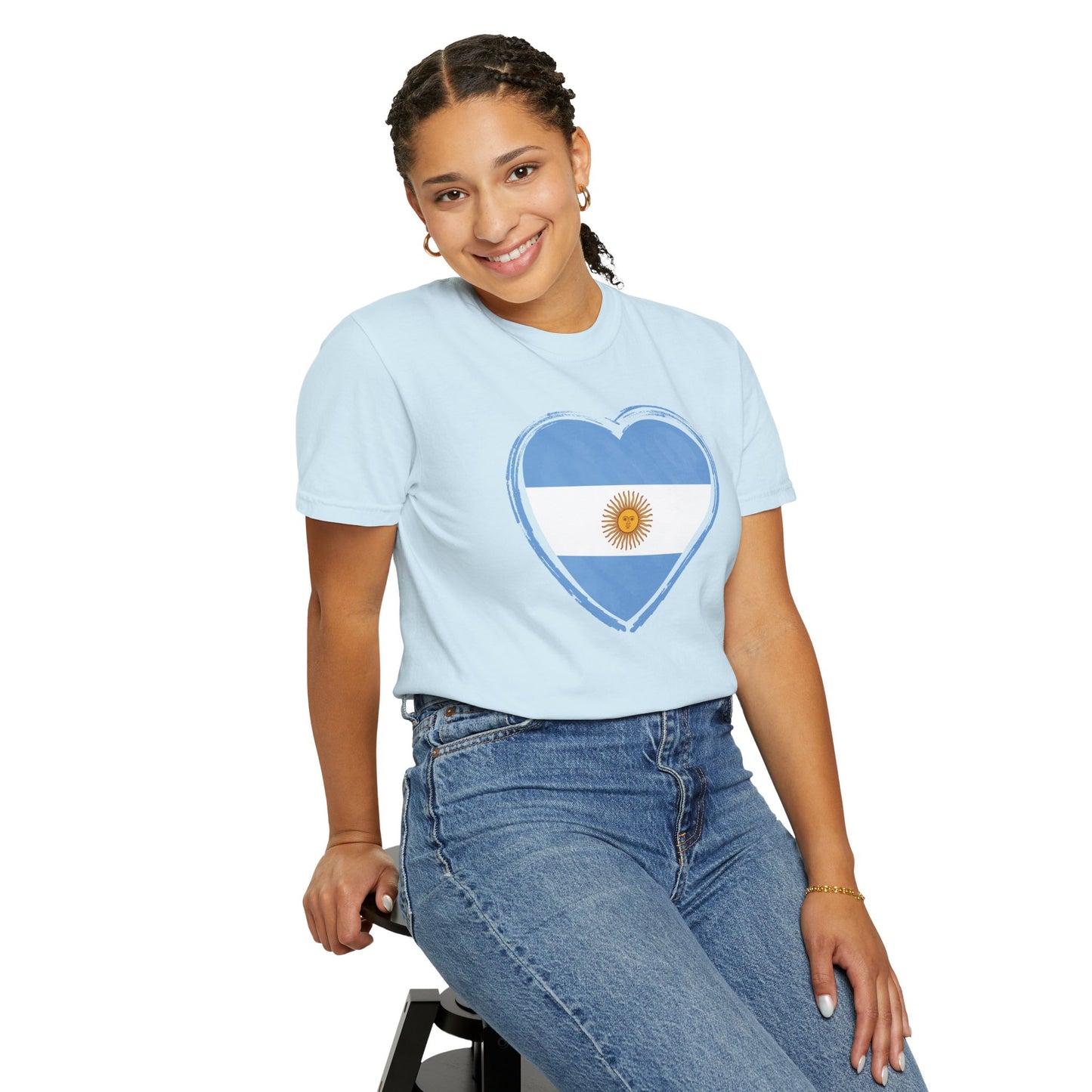 Corazon de Argentina Remera