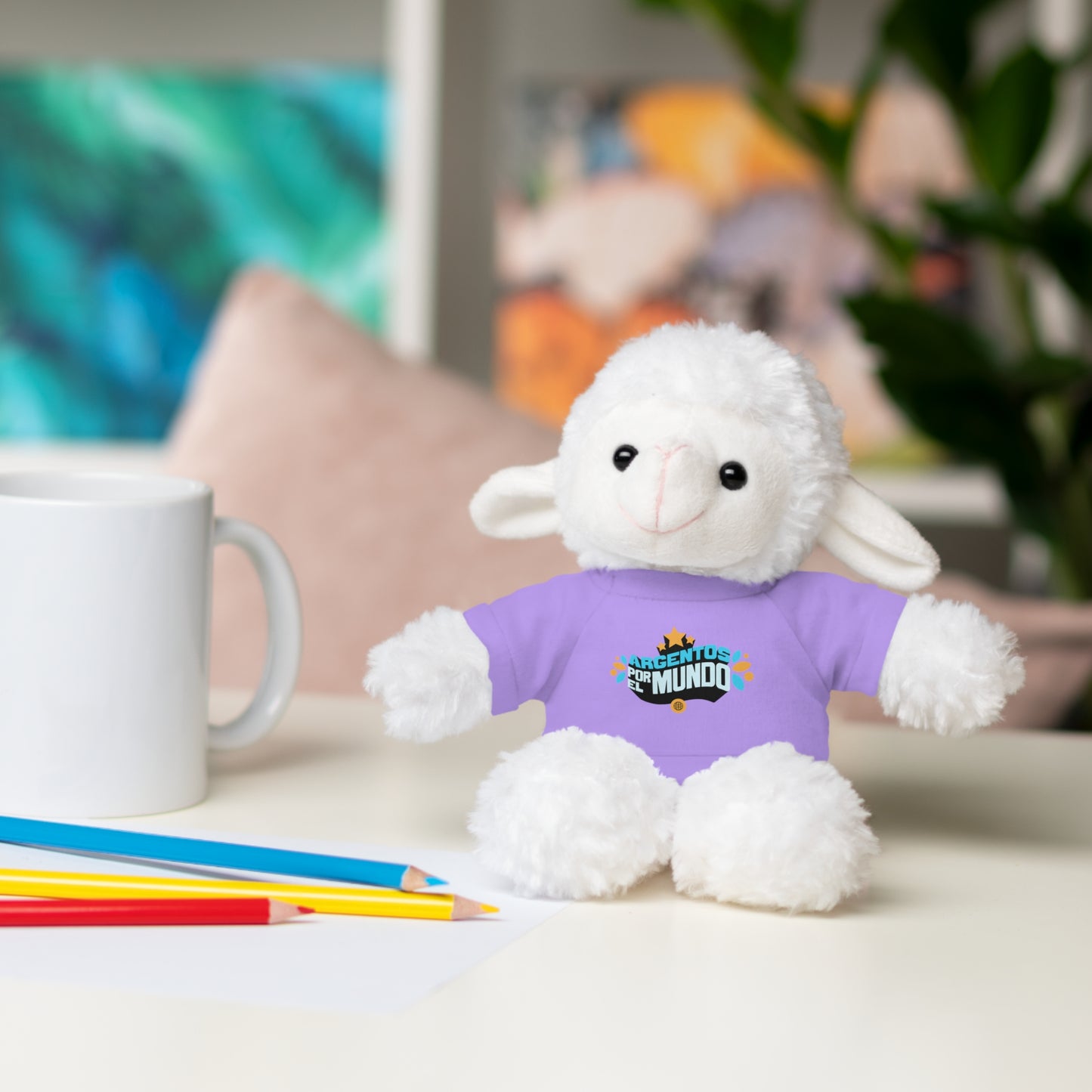 Argentos Por El Mundo Stuffed Animals with Tee