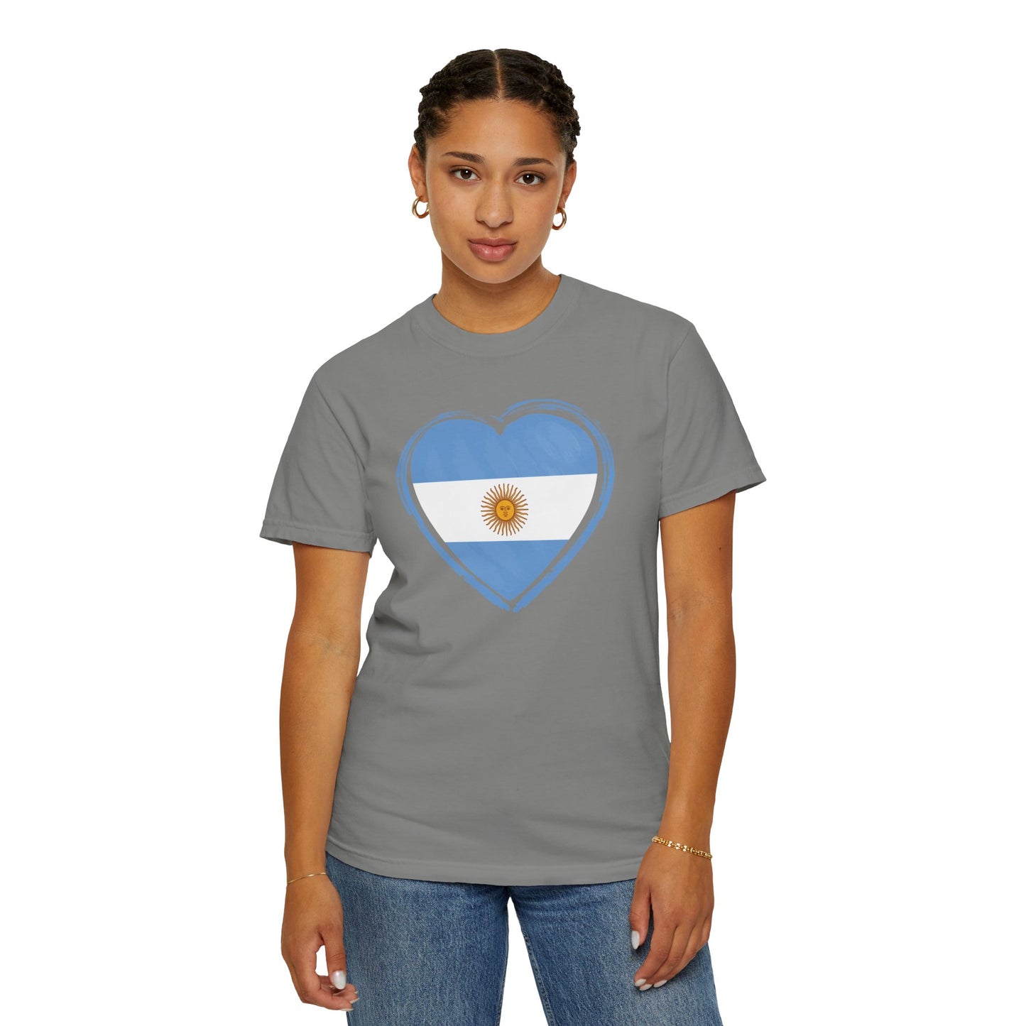 Corazon de Argentina Remera