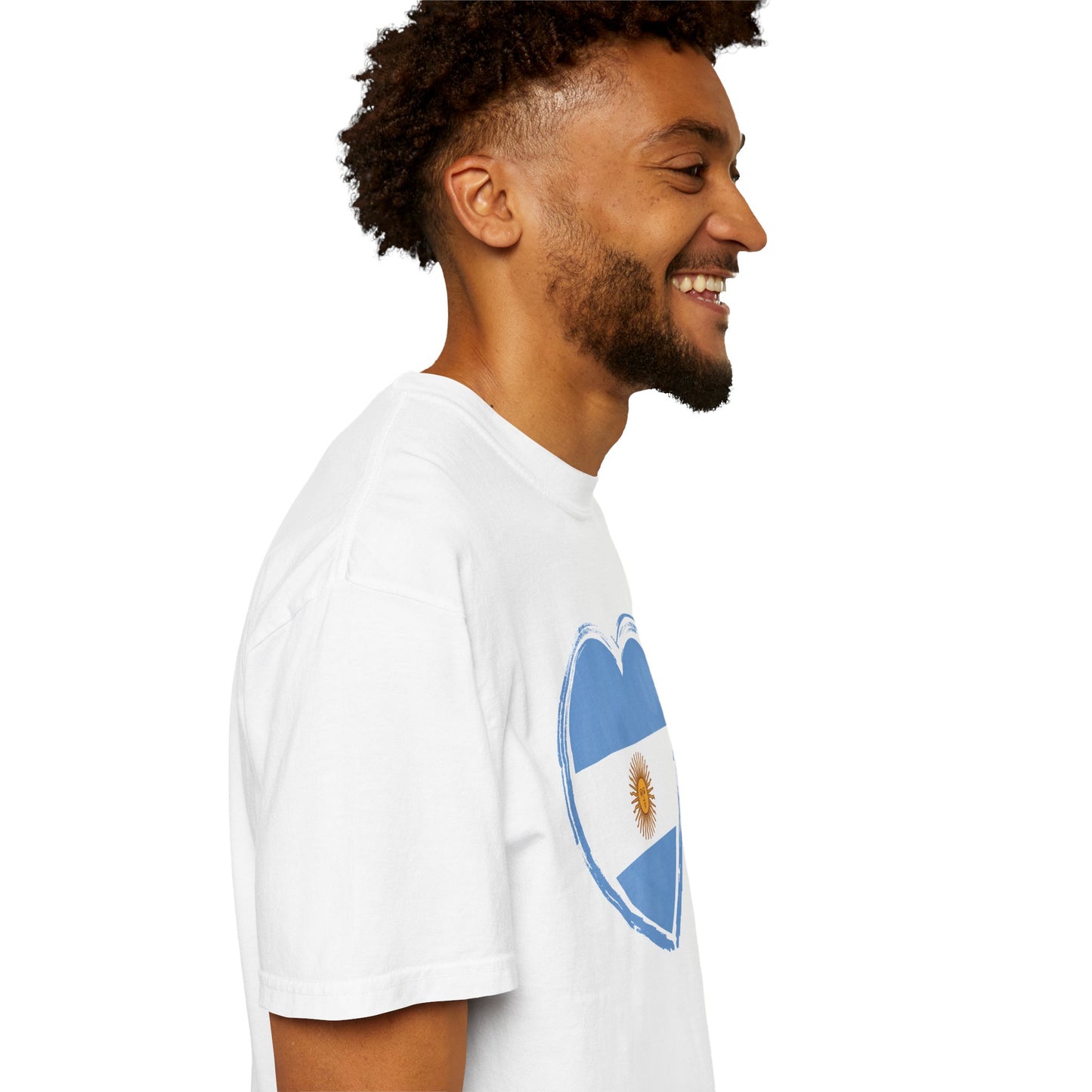 Corazon de Argentina Remera