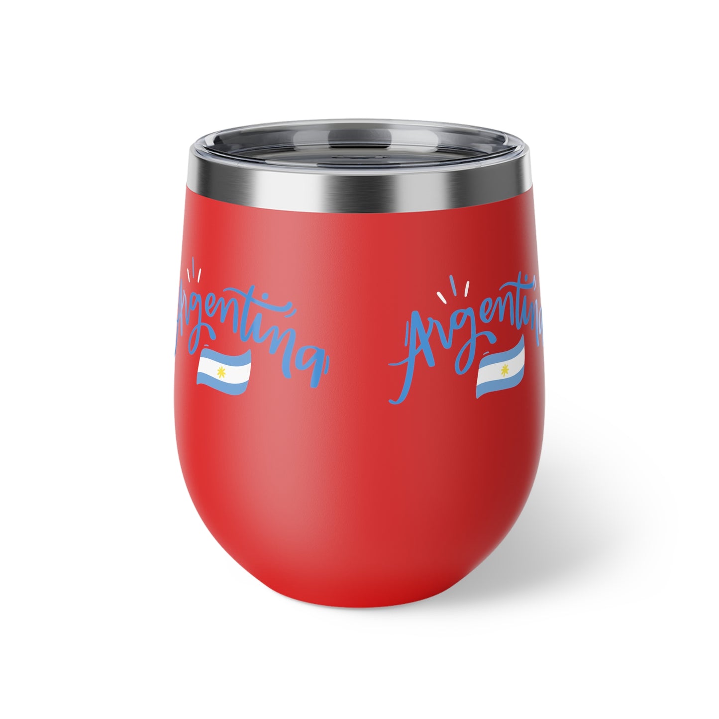 Argentina Bandera Copper Vacuum Insulated Cup, 12oz
