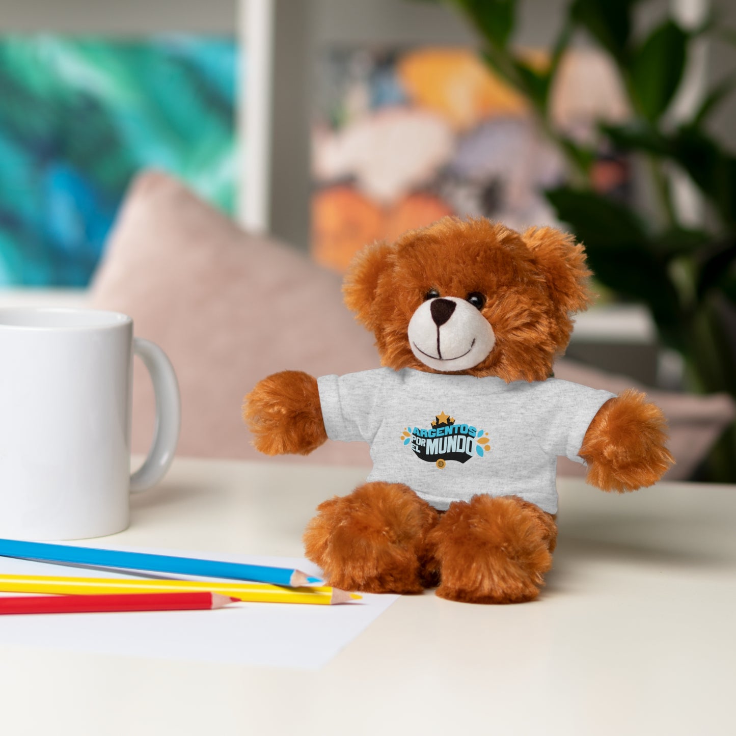 Argentos Por El Mundo Stuffed Animals with Tee
