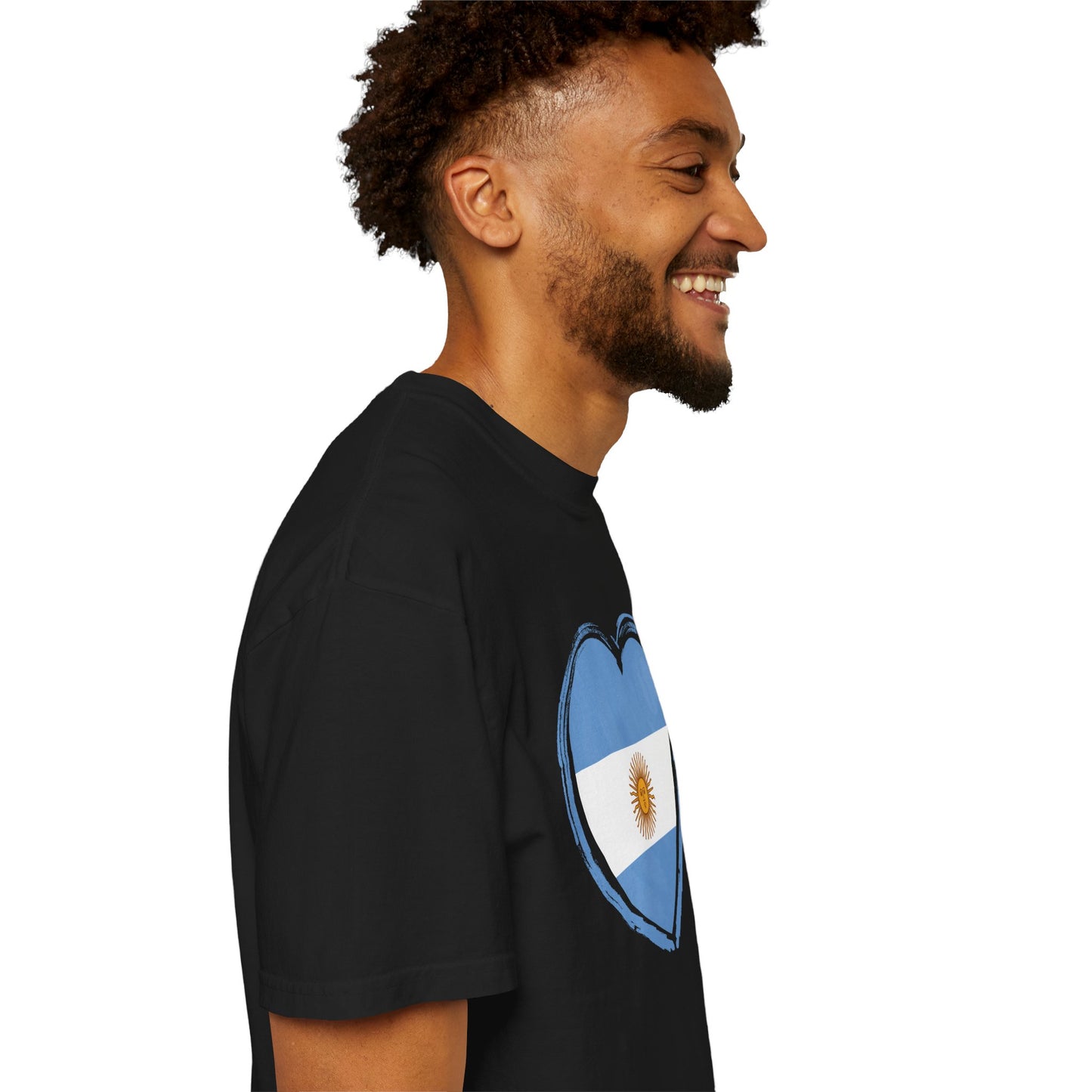 Corazon de Argentina Remera