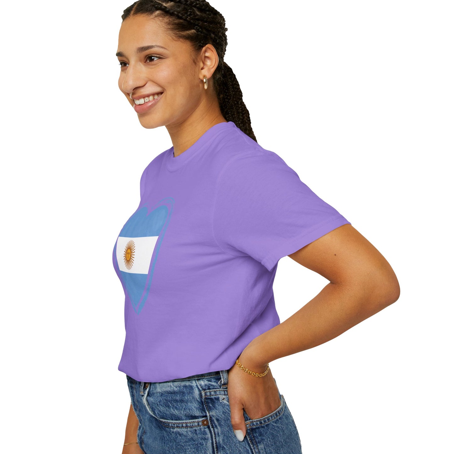 Corazon de Argentina Remera