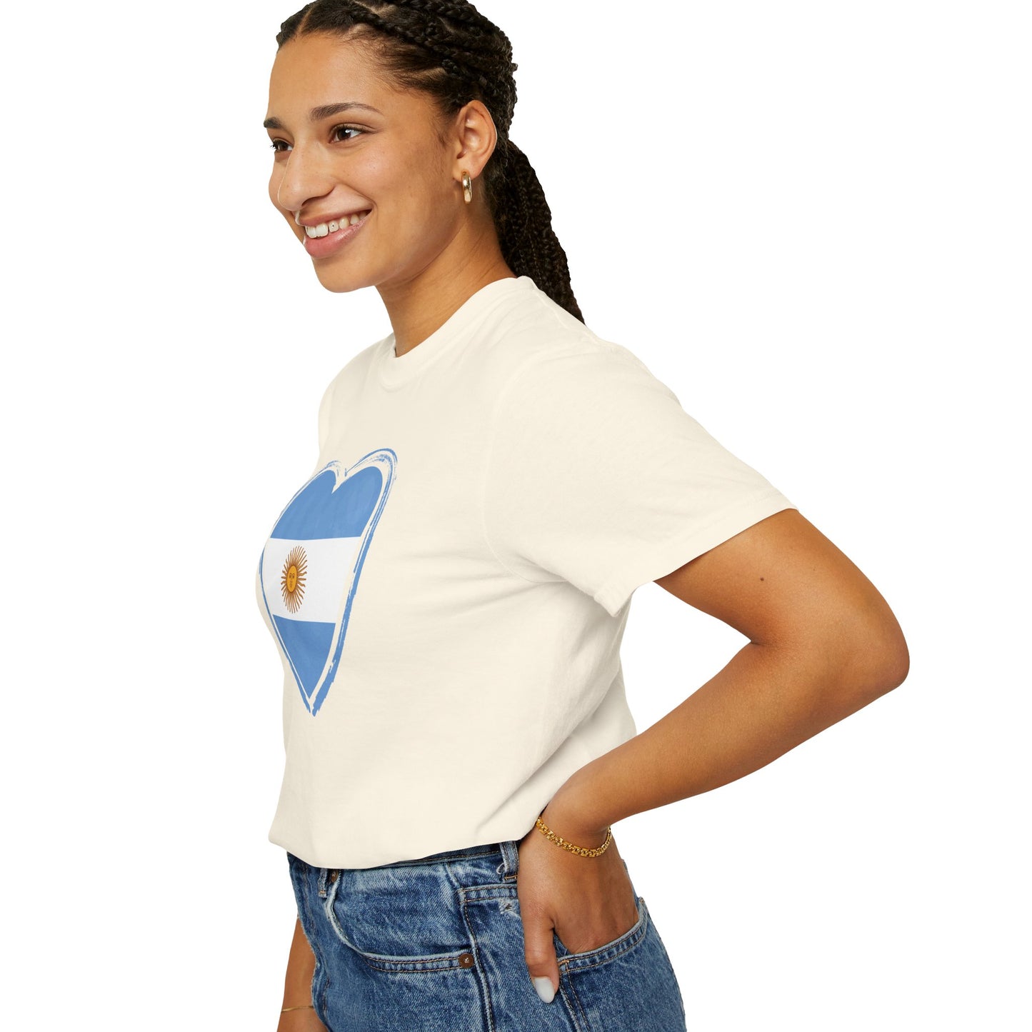 Corazon de Argentina Remera