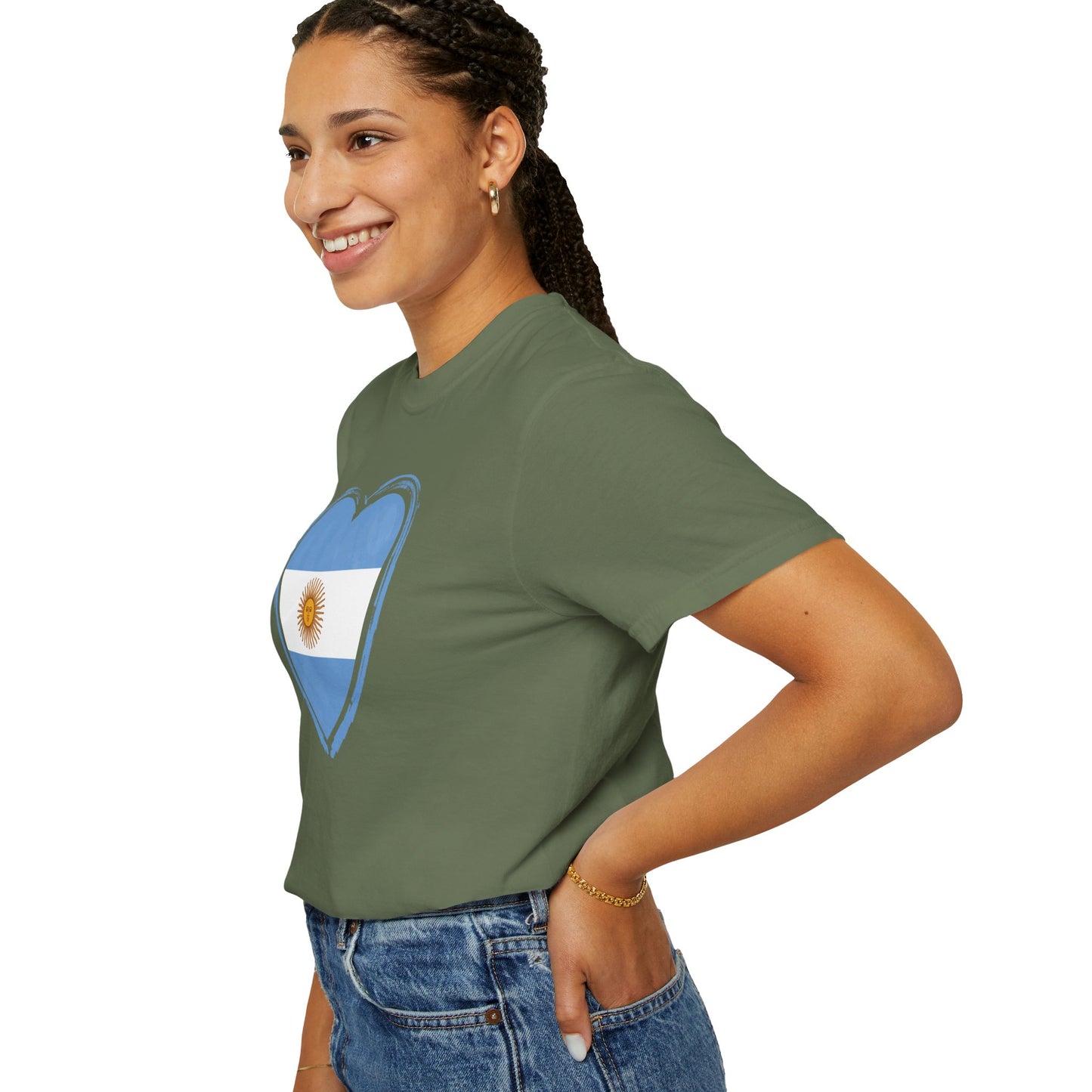 Corazon de Argentina Remera