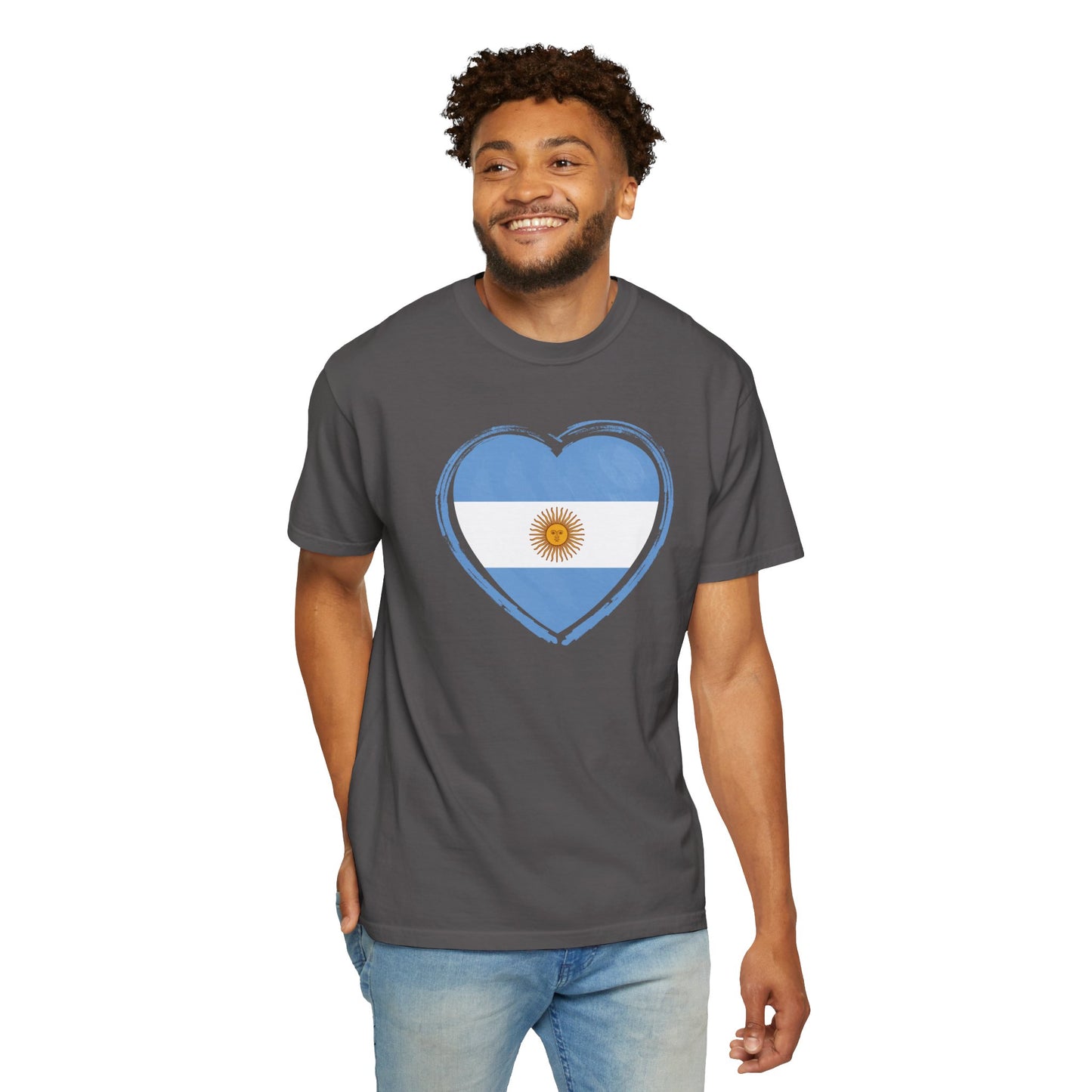 Corazon de Argentina Remera