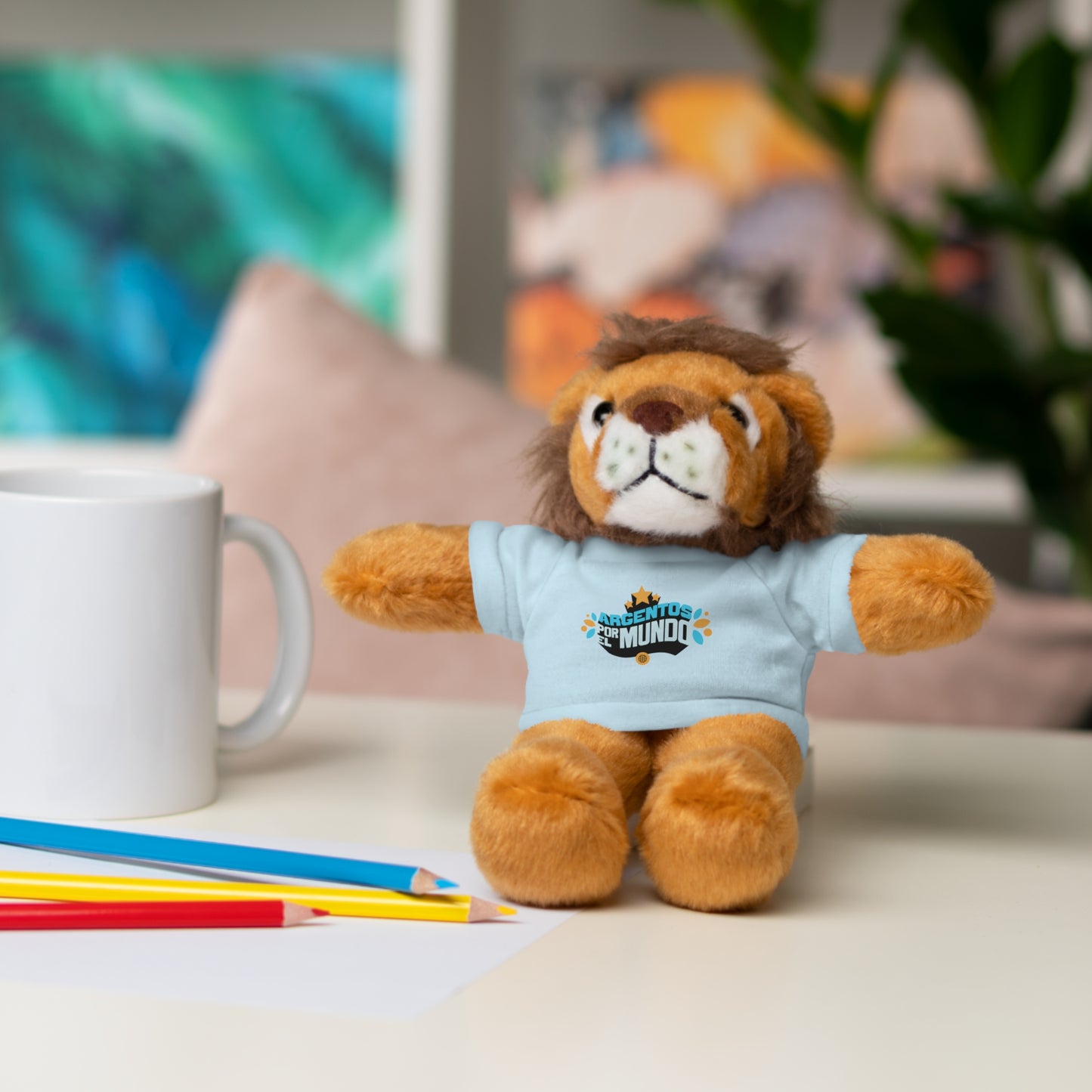 Argentos Por El Mundo Stuffed Animals with Tee