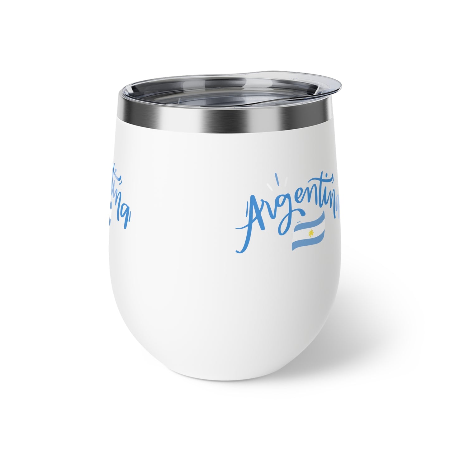 Argentina Bandera Copper Vacuum Insulated Cup, 12oz