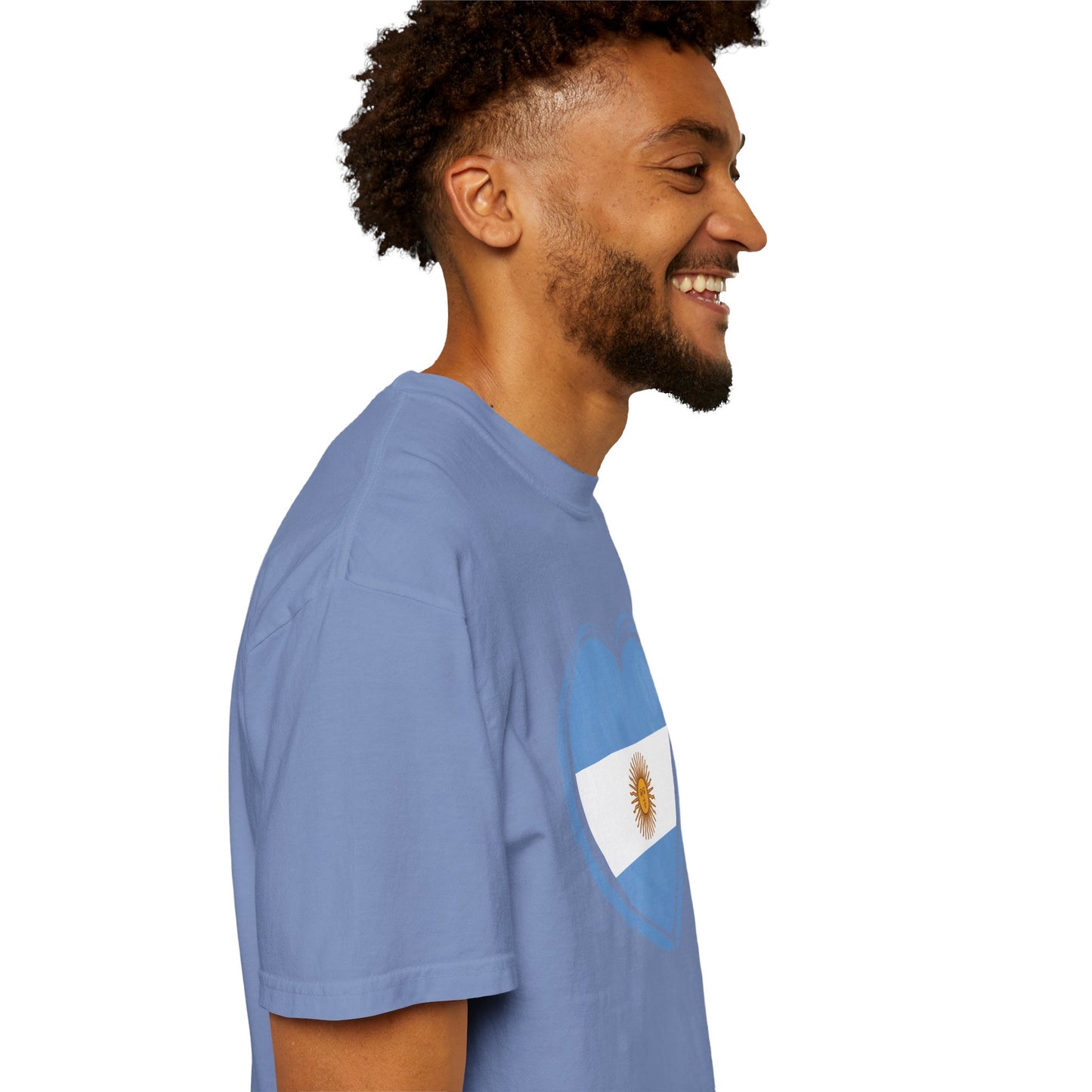 Corazon de Argentina Remera
