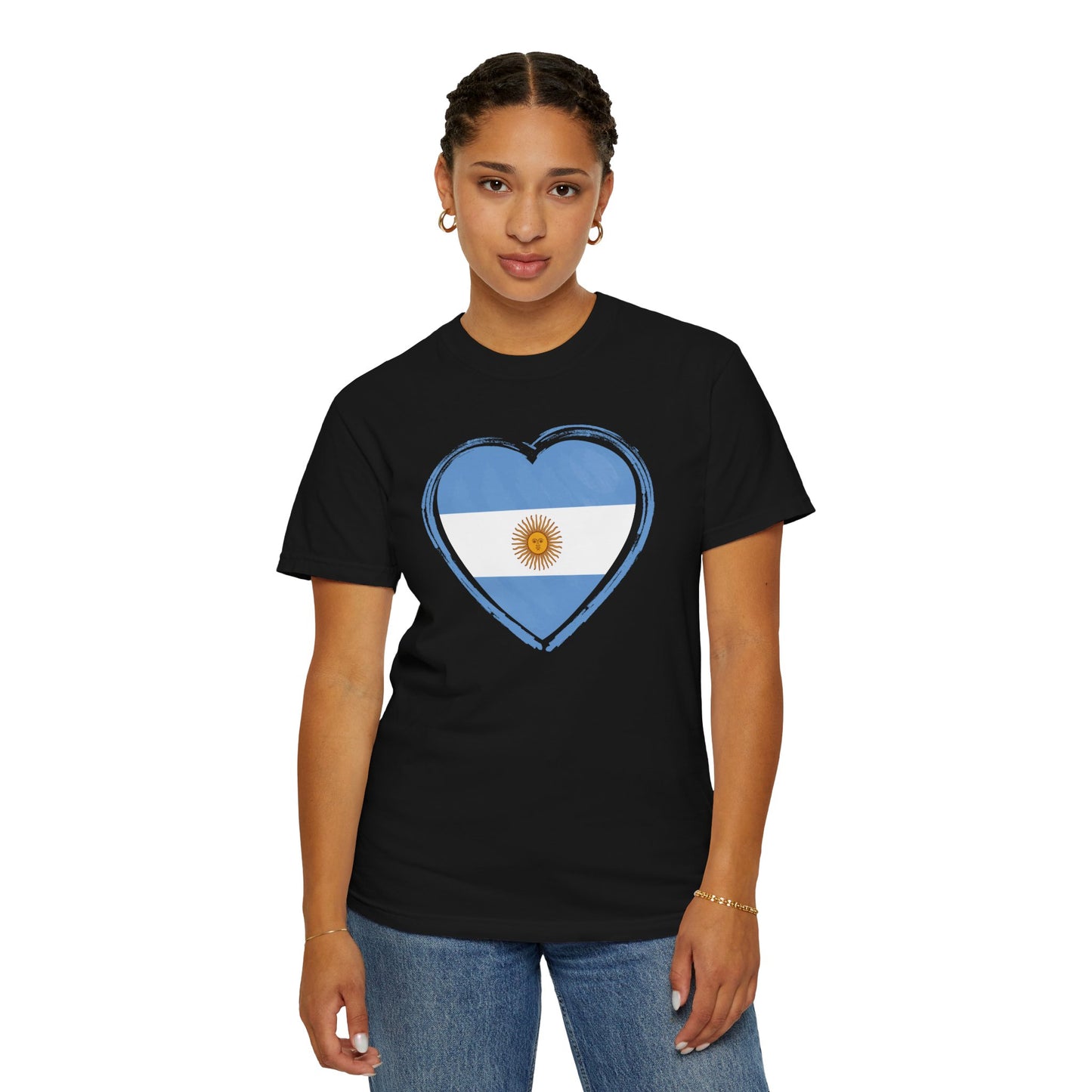 Corazon de Argentina Remera