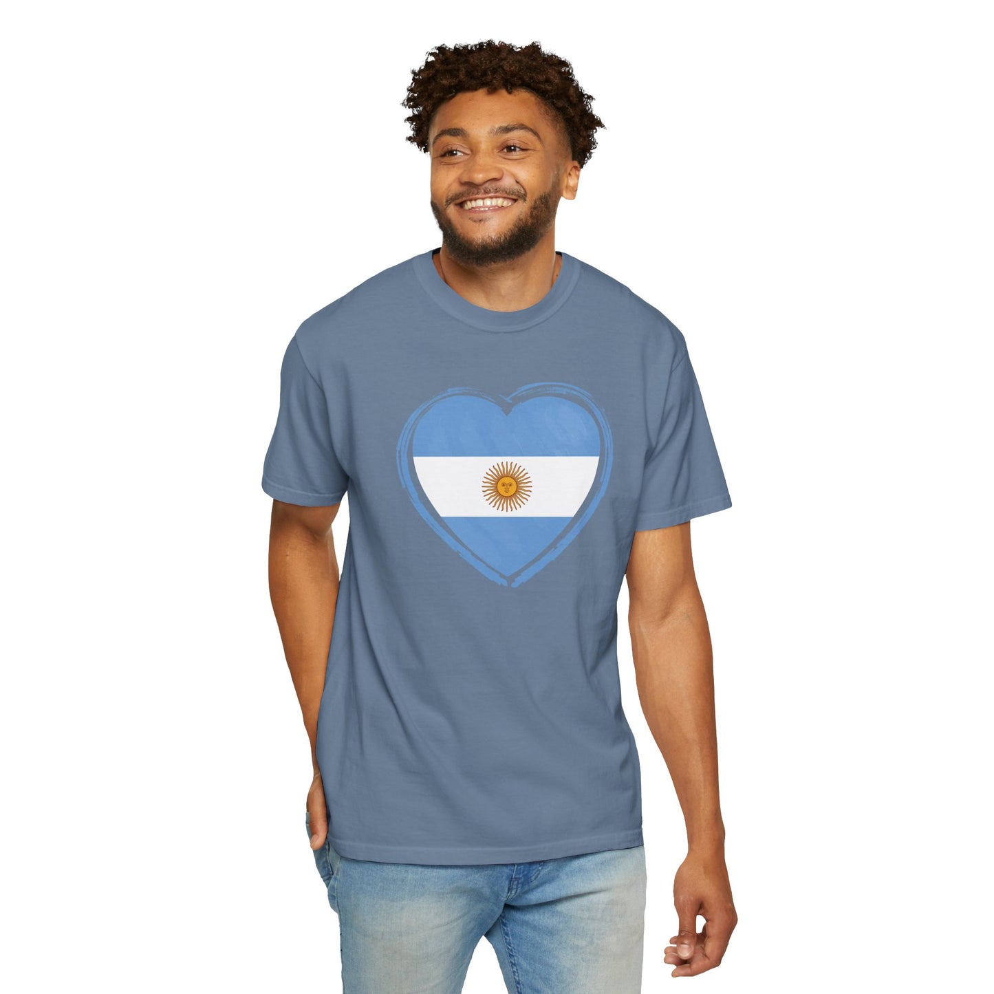 Corazon de Argentina Remera