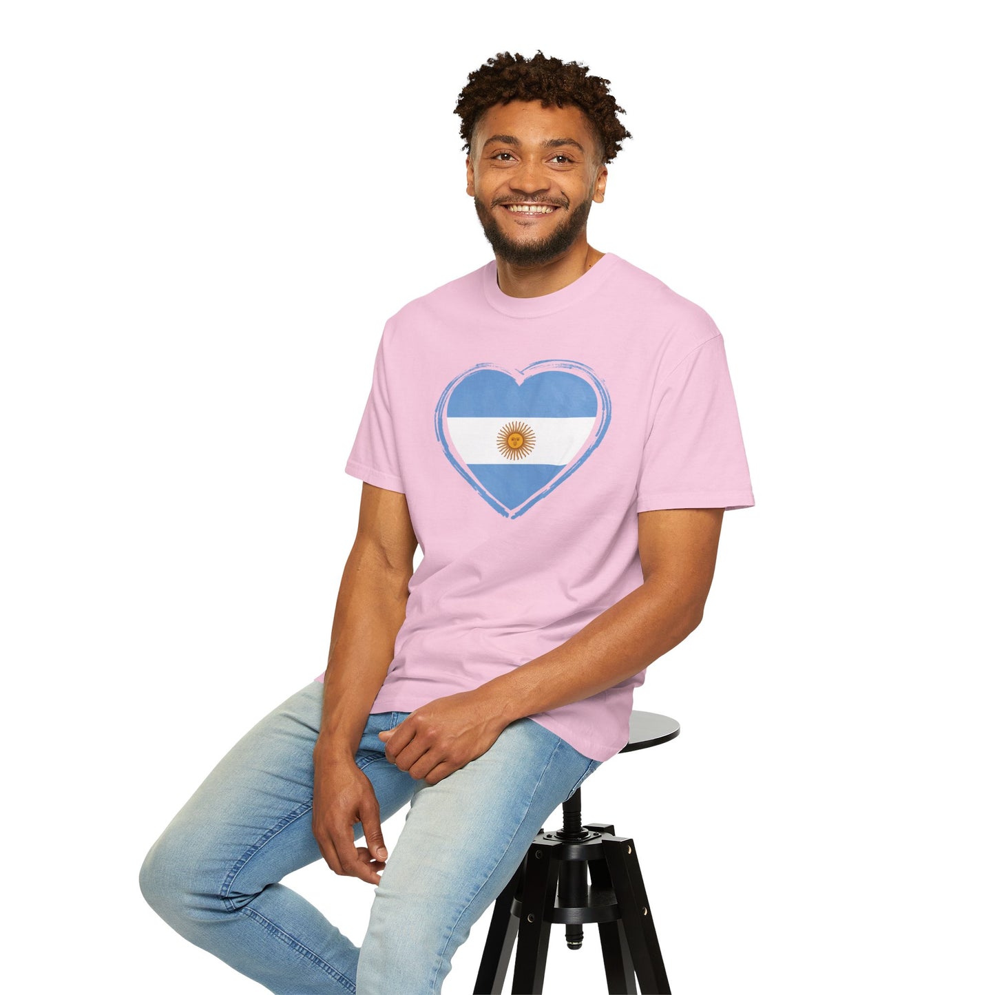 Corazon de Argentina Remera