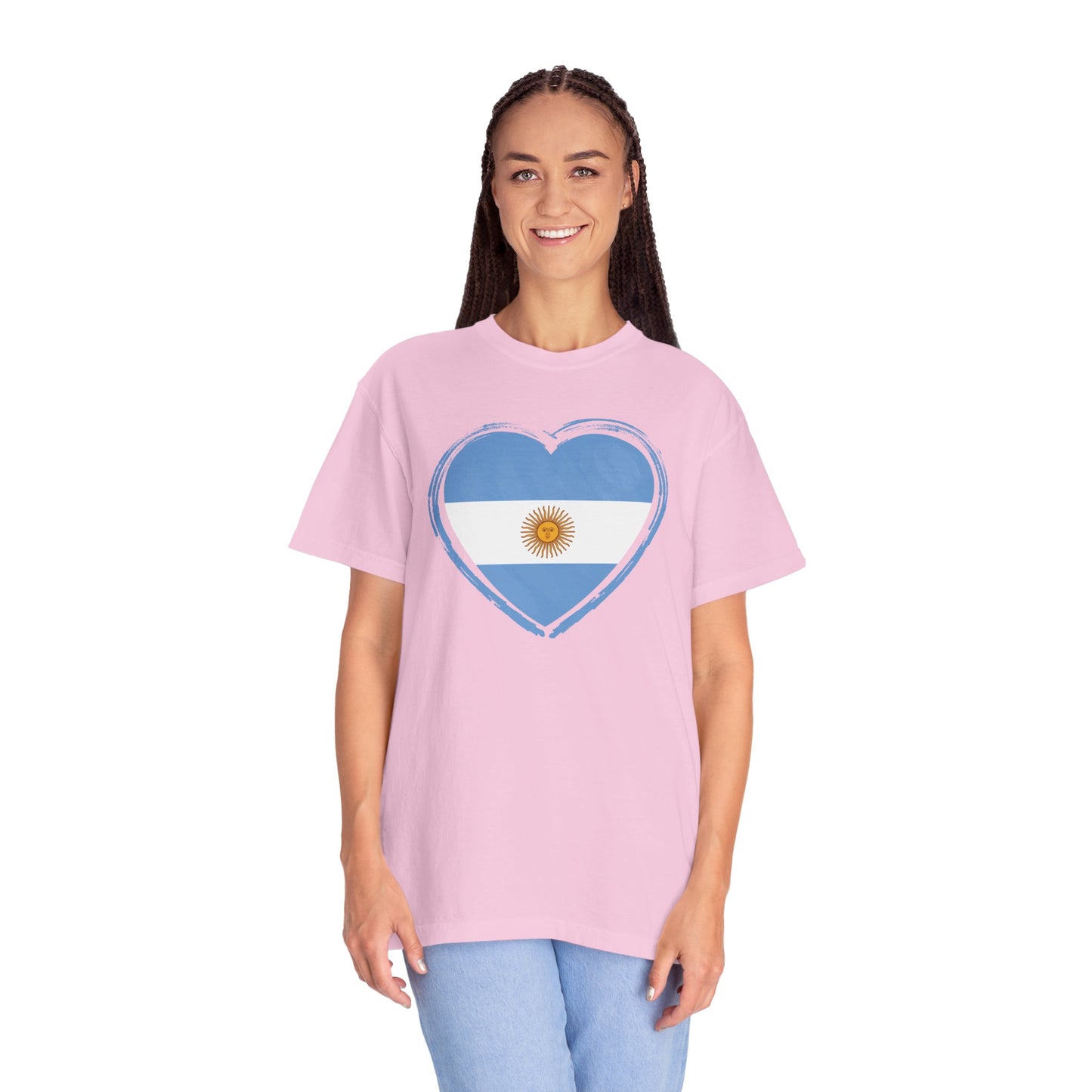 Corazon de Argentina Remera