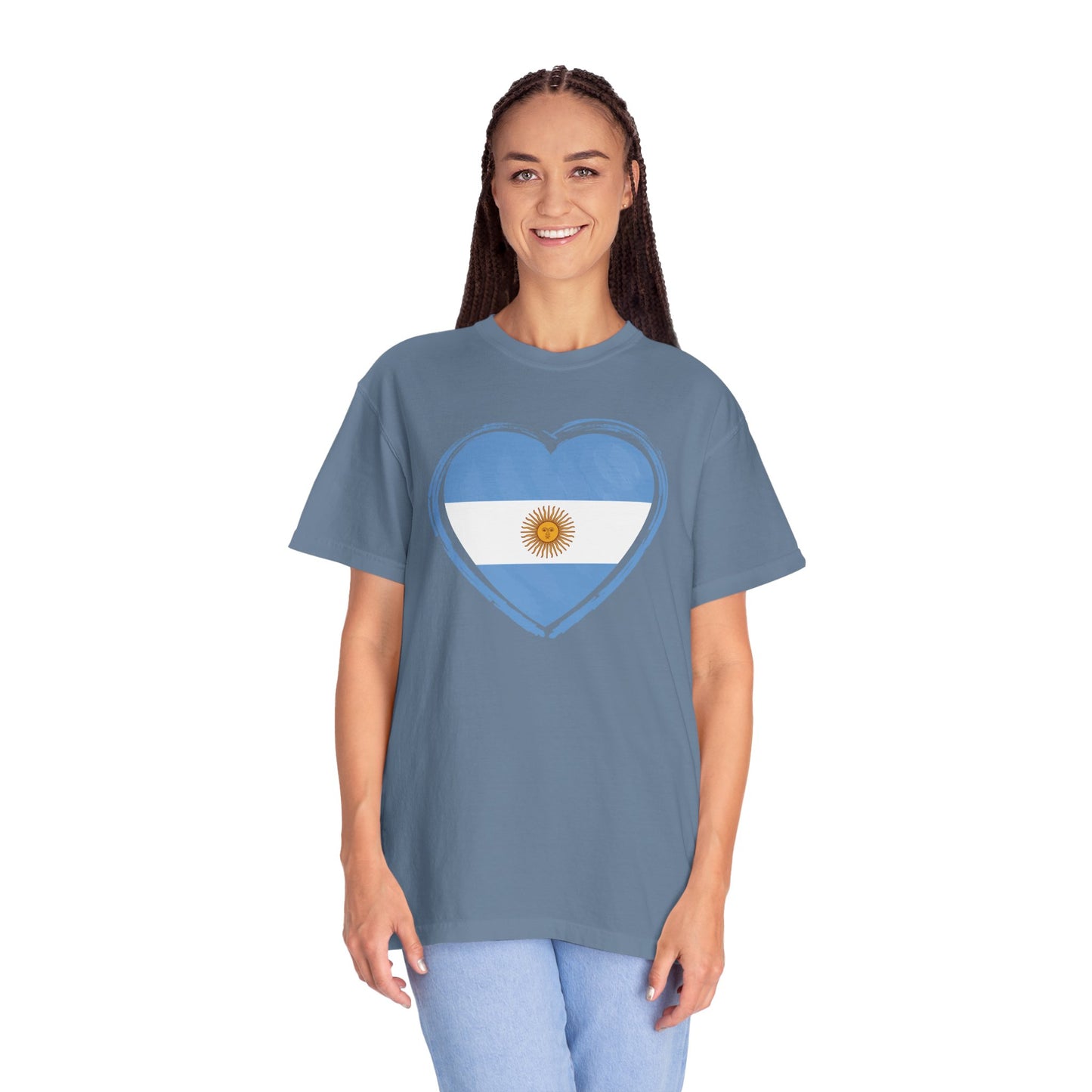 Corazon de Argentina Remera