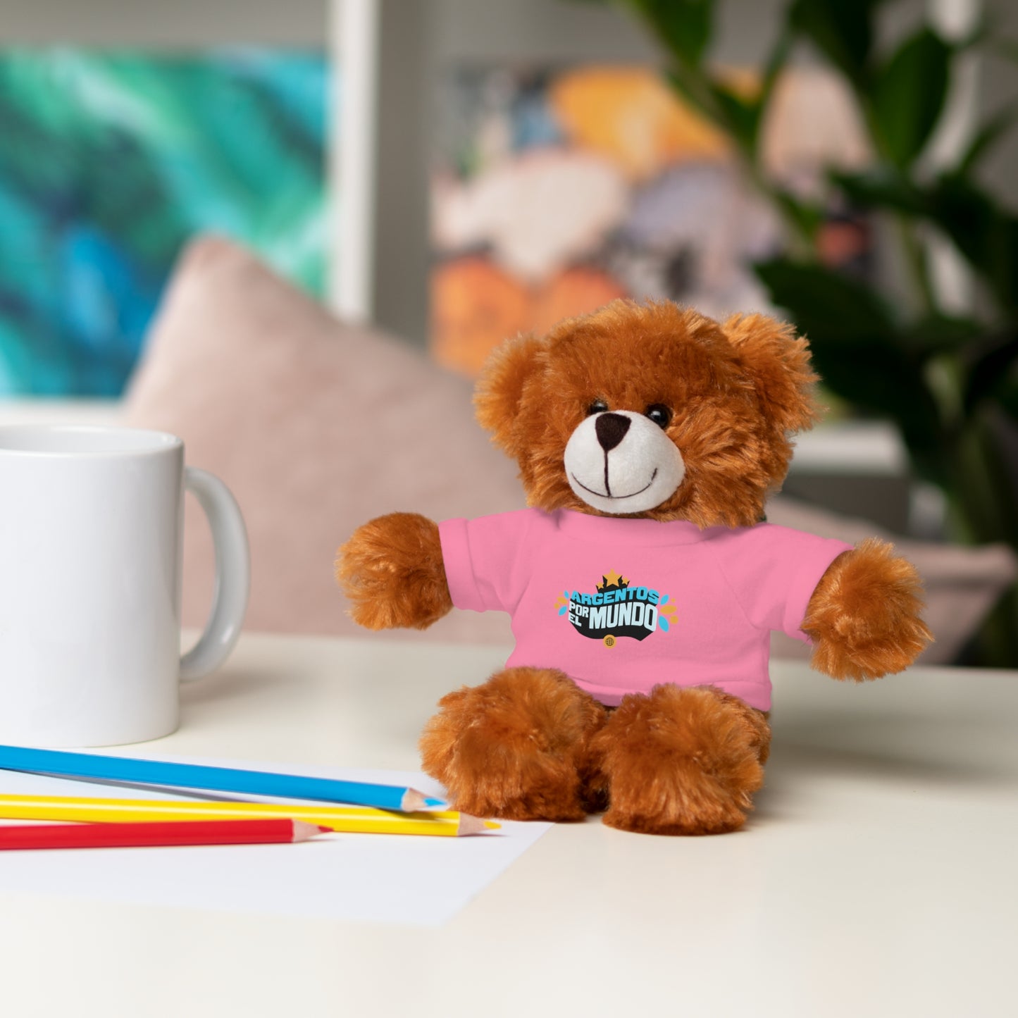 Argentos Por El Mundo Stuffed Animals with Tee