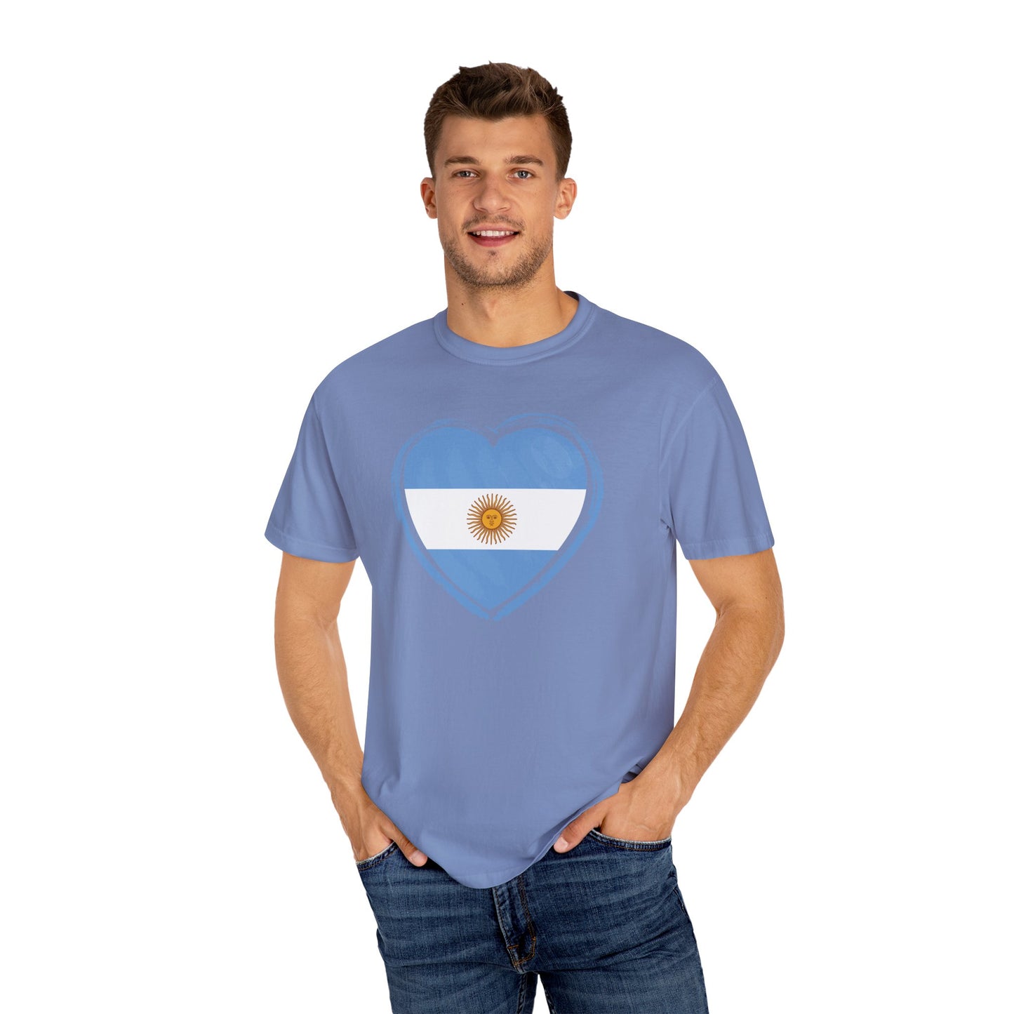 Corazon de Argentina Remera
