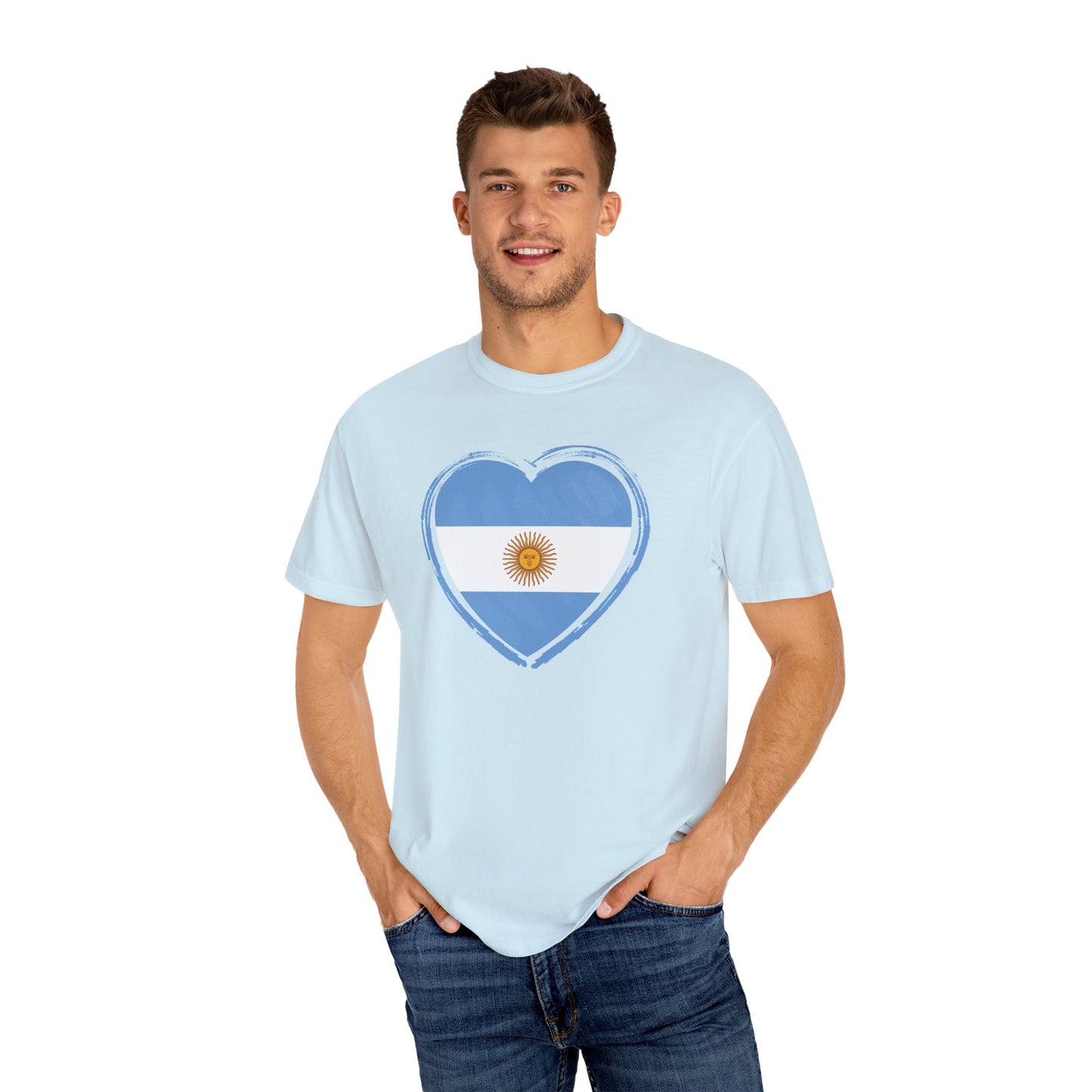 Corazon de Argentina Remera