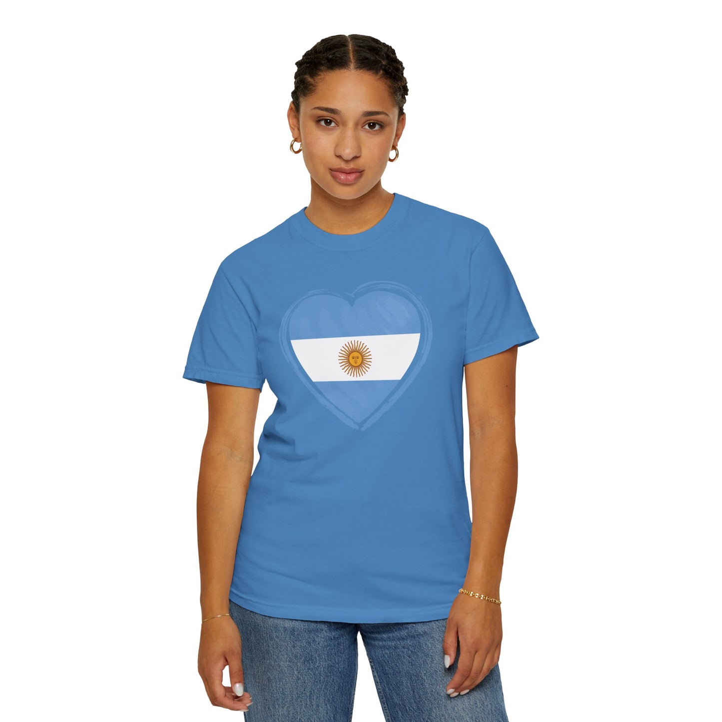 Corazon de Argentina Remera