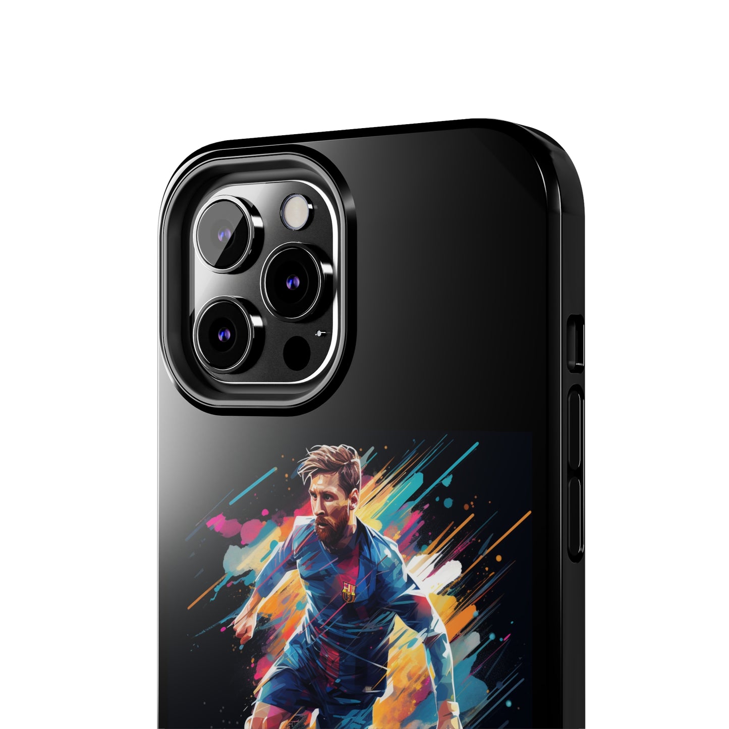 Messi Black iPhone Case