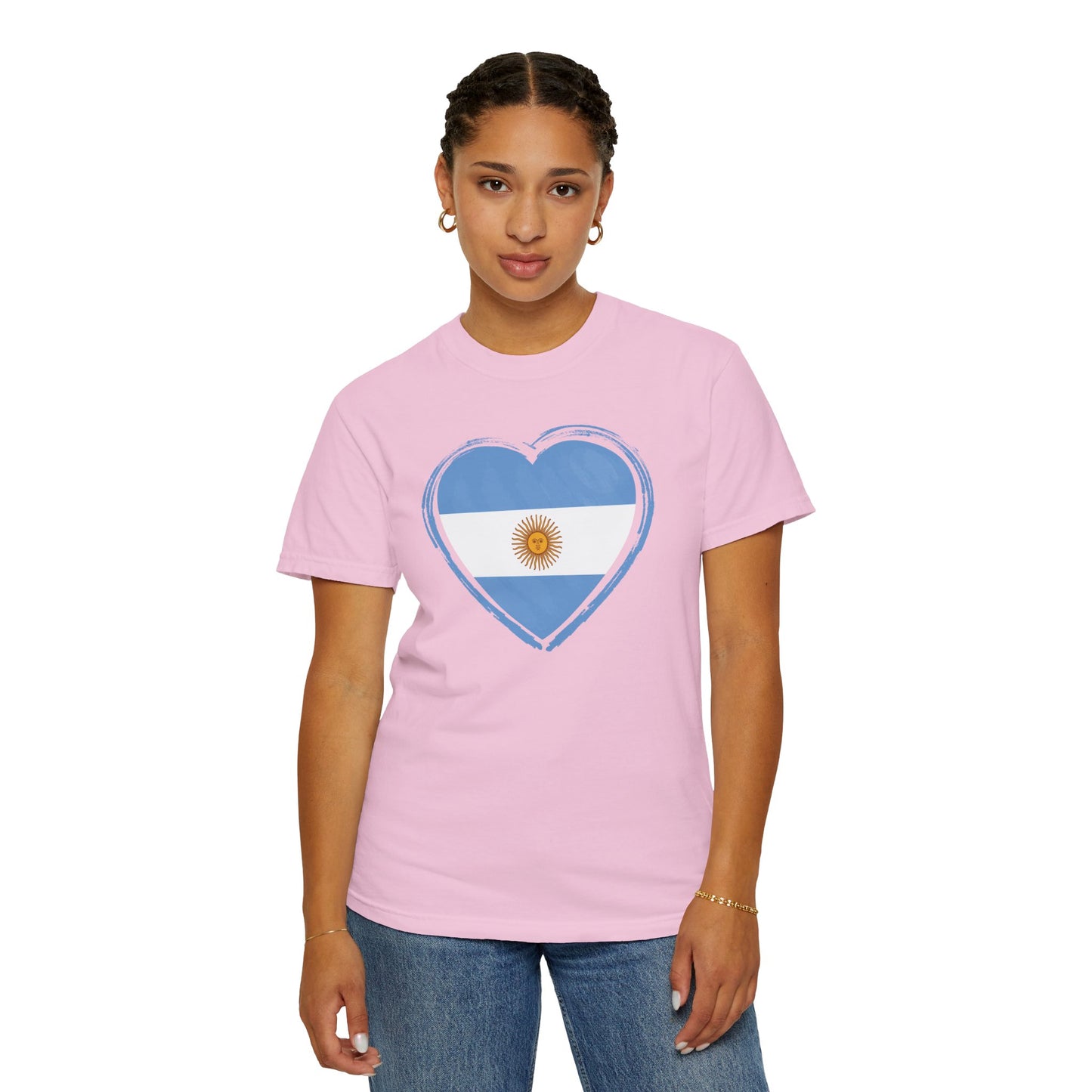 Corazon de Argentina Remera