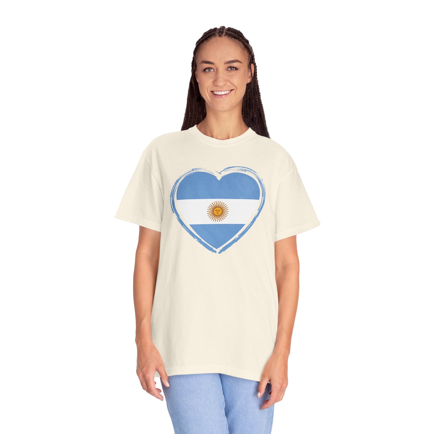 Corazon de Argentina Remera