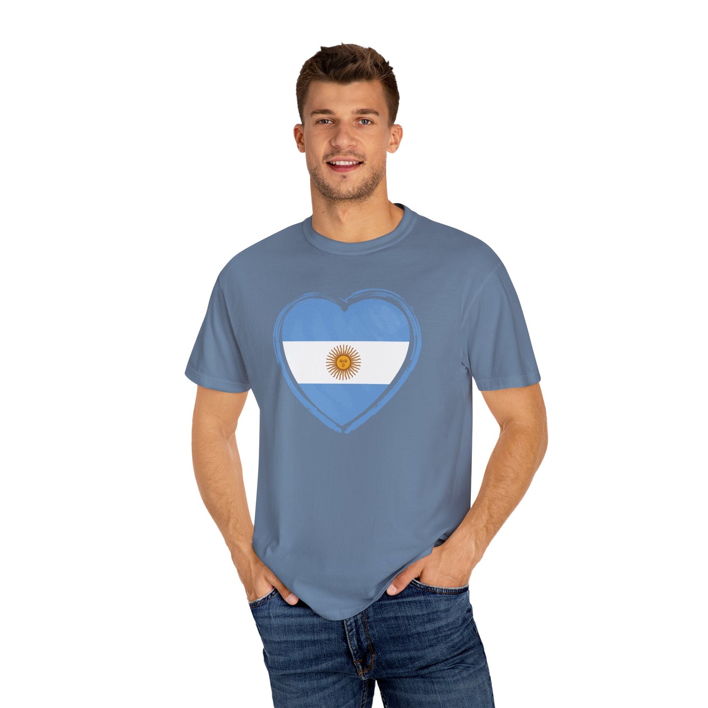 Corazon de Argentina Remera