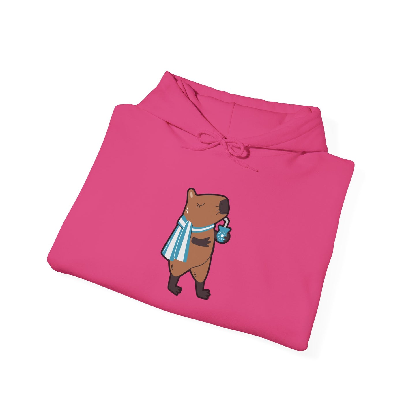 Capibara Tomando Mate Argentina Hoodie