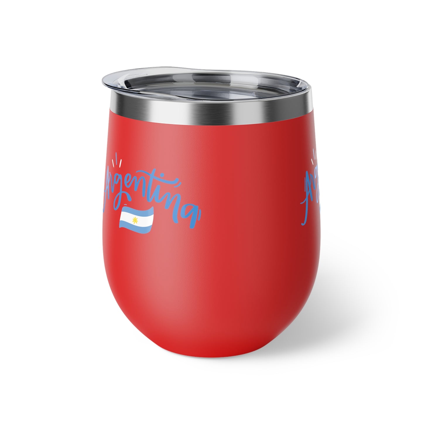 Argentina Bandera Copper Vacuum Insulated Cup, 12oz