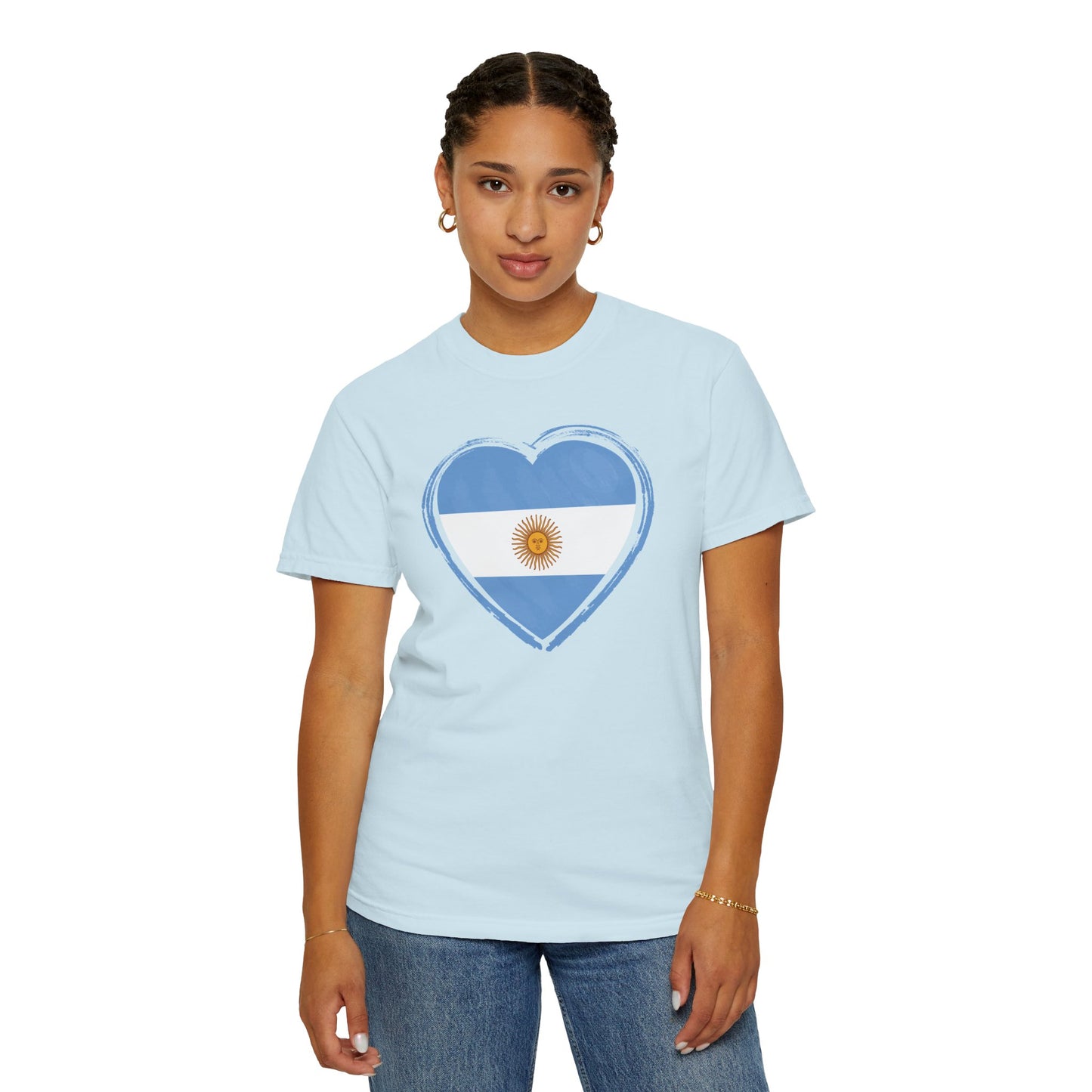 Corazon de Argentina Remera