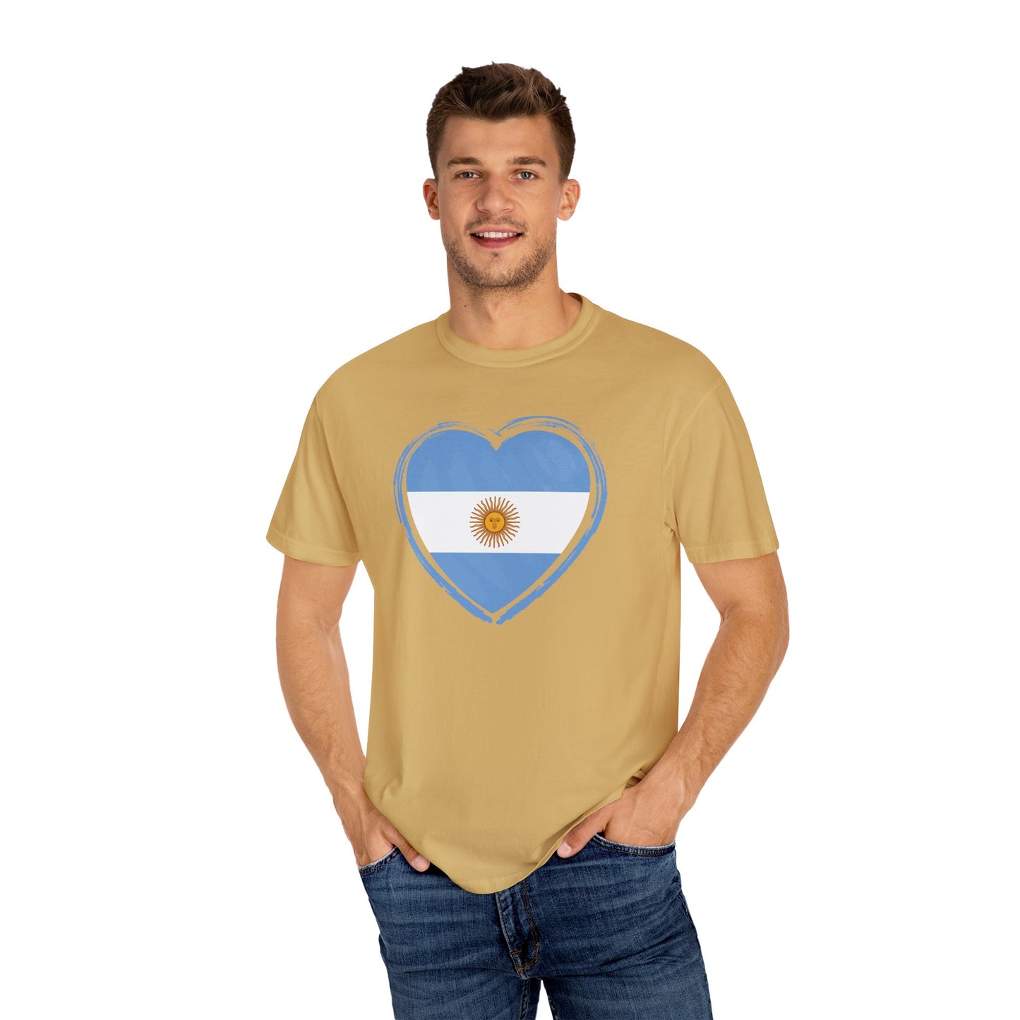 Corazon de Argentina Remera