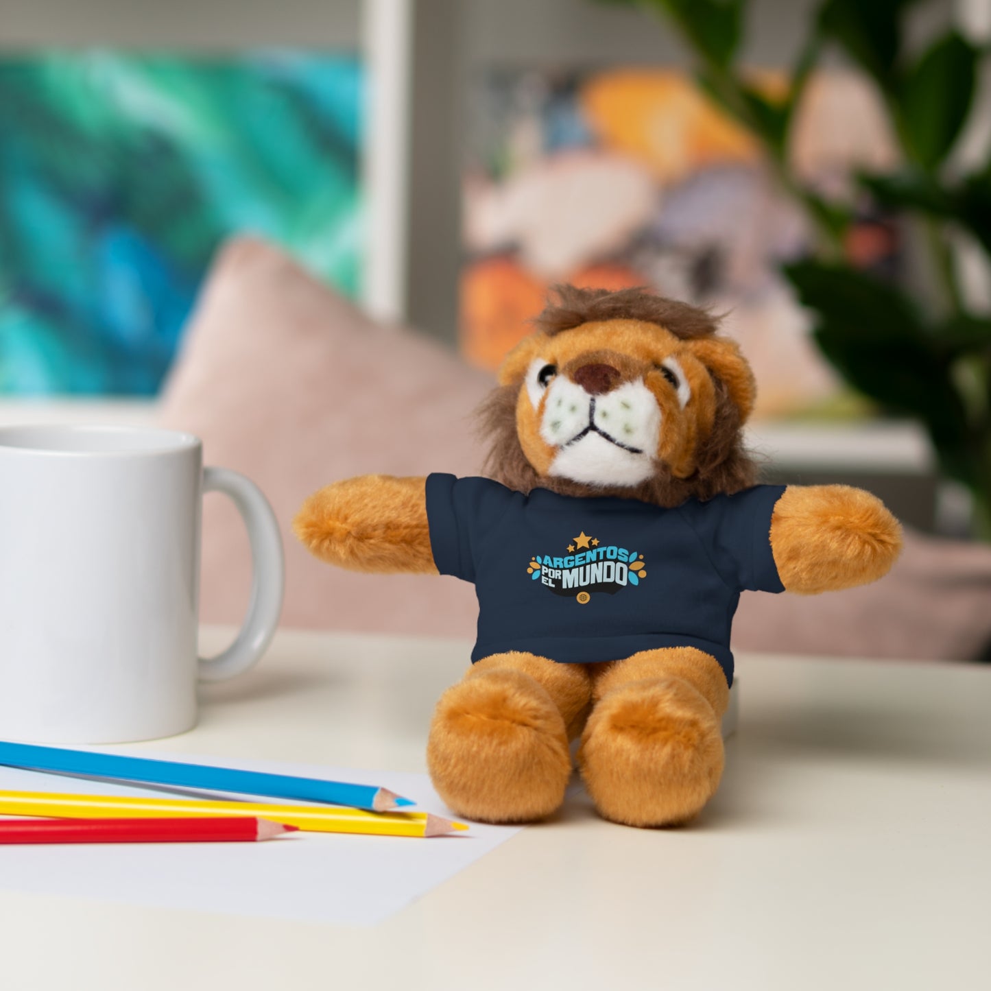 Argentos Por El Mundo Stuffed Animals with Tee