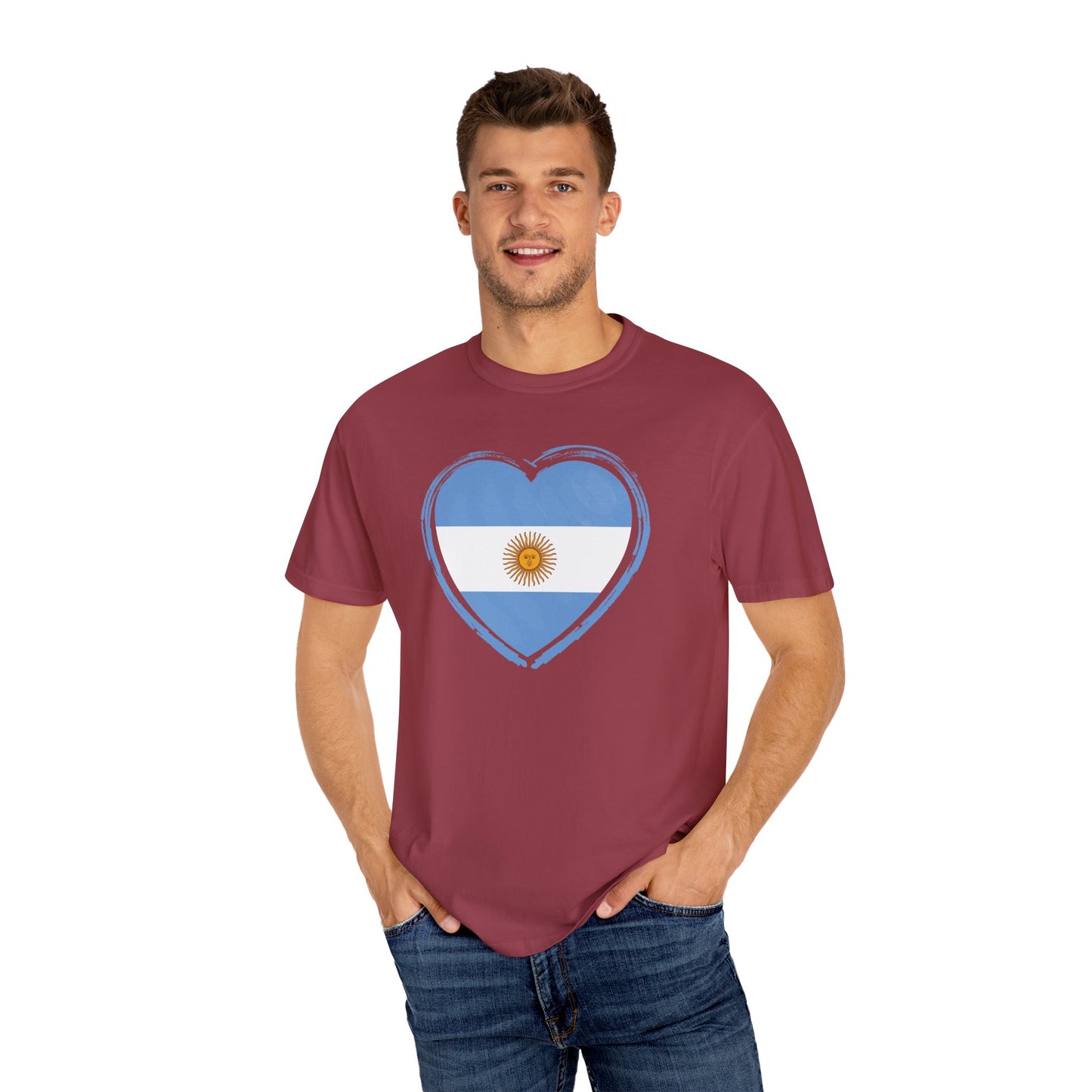 Corazon de Argentina Remera